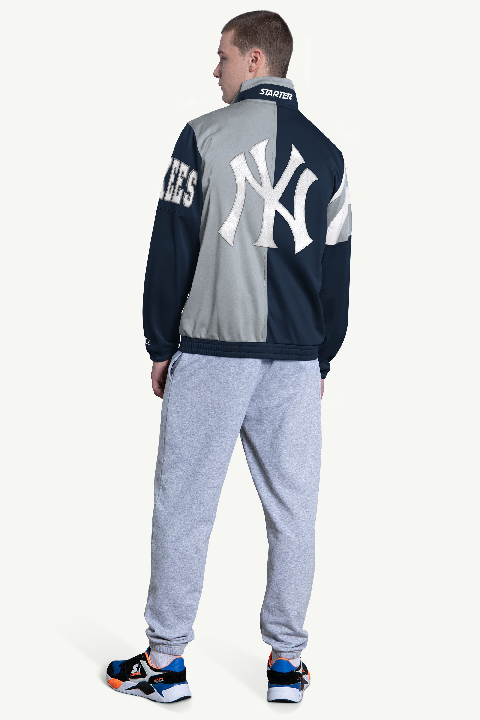 STARTER New York Yankees スタジャン M Vintage - Starter New York Yankees Letterman Jacket - Leather