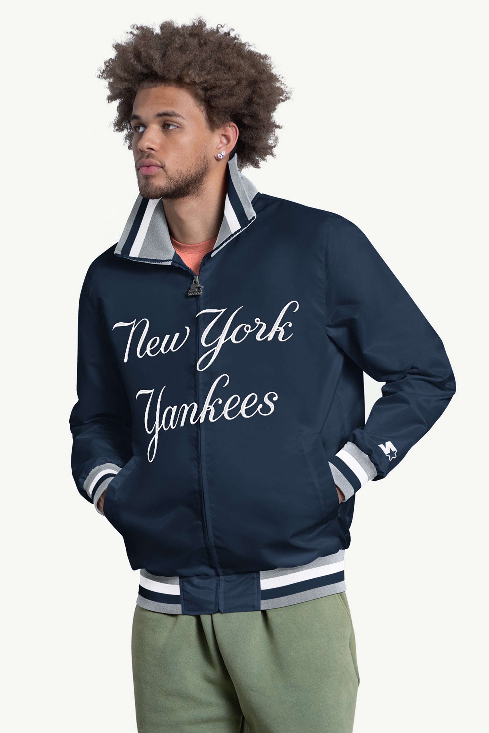MENS NEW YORK YANKEES CAPTAIN VARSITY JACKET View 1 | New York Yankees