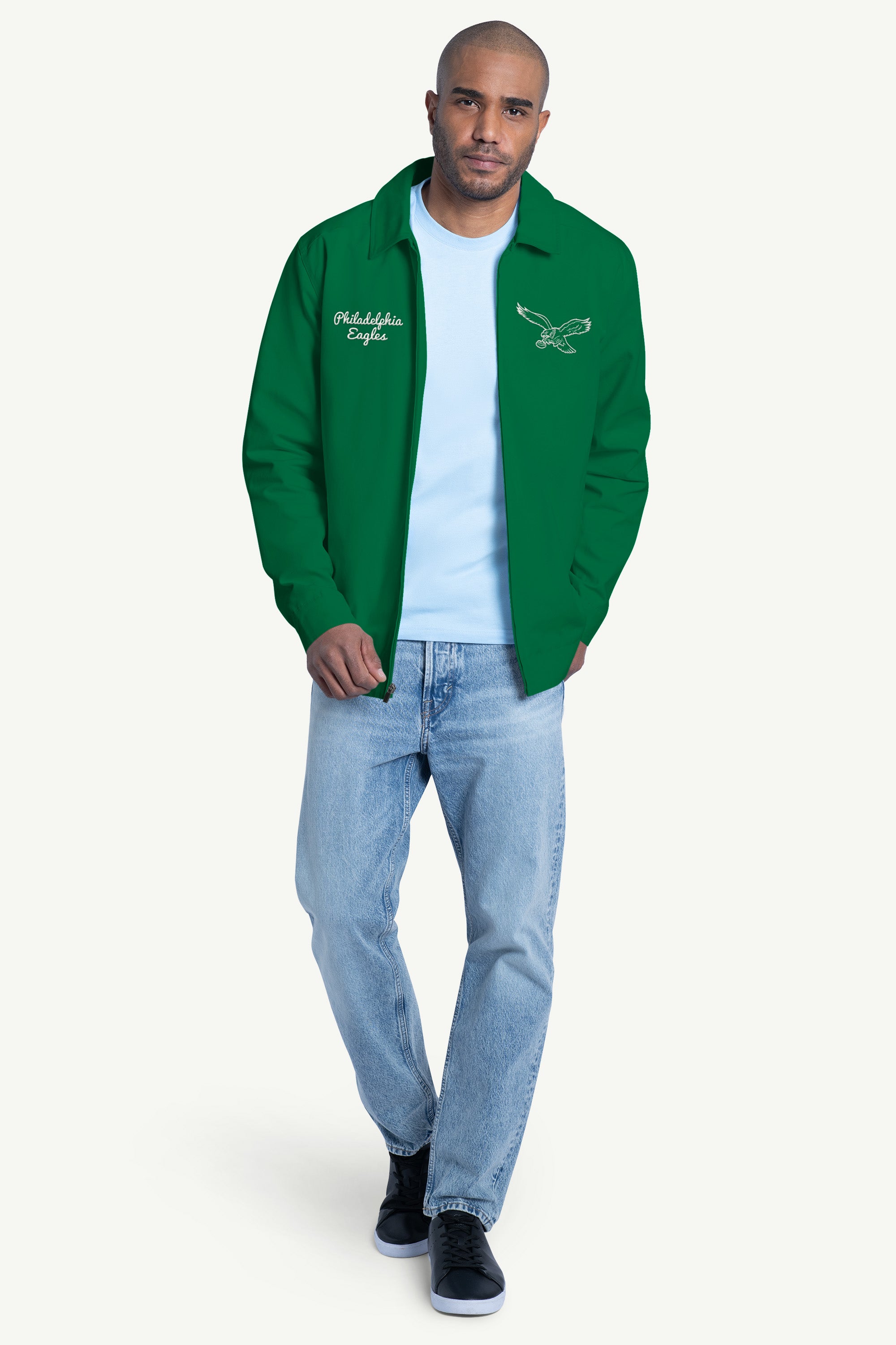 Mens Philadelphia Eagles Franchise Full Zip Jacket | NFL | Starter