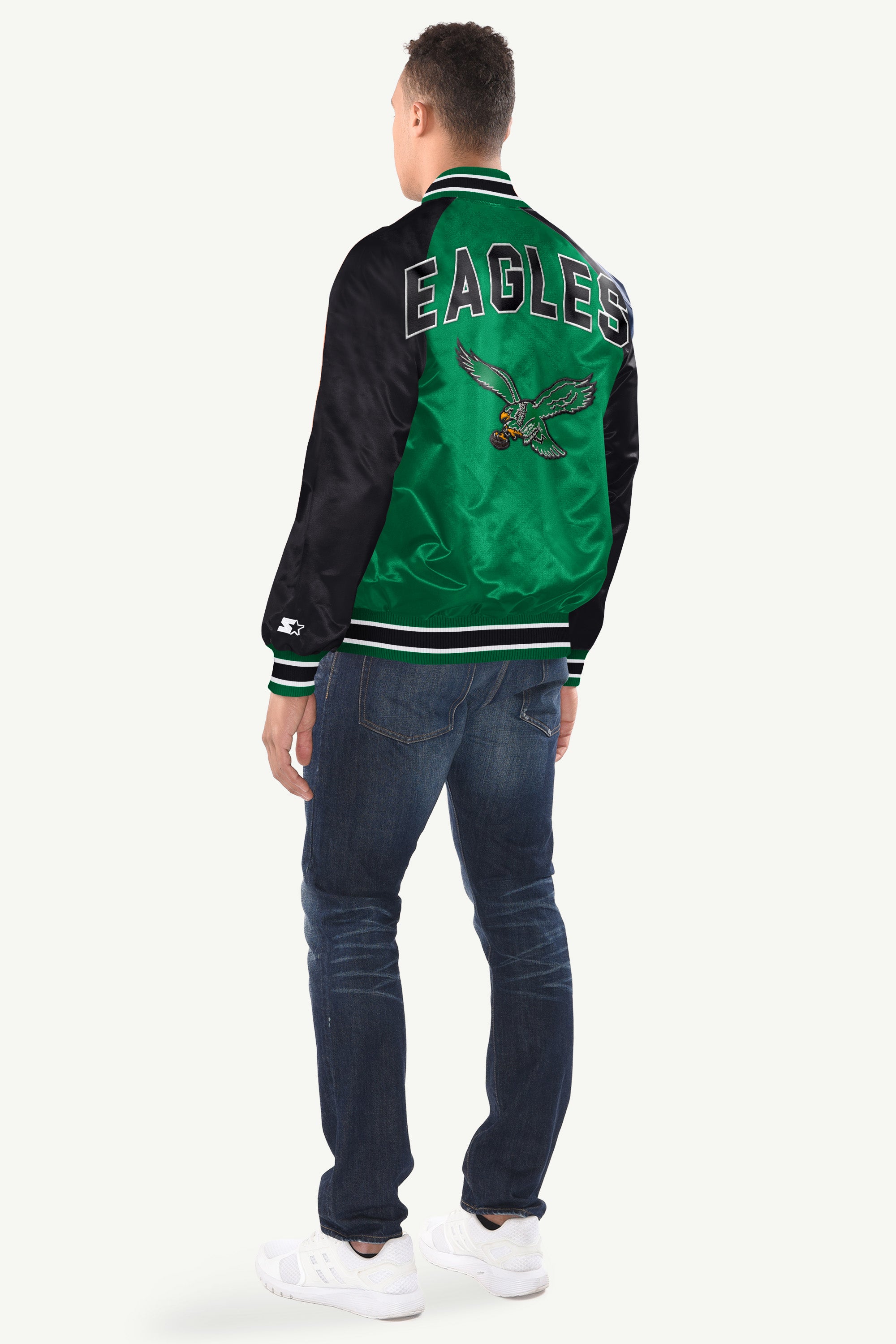 Mens Philadelphia Eagles Veteran Track Jacket | NFL | Starter