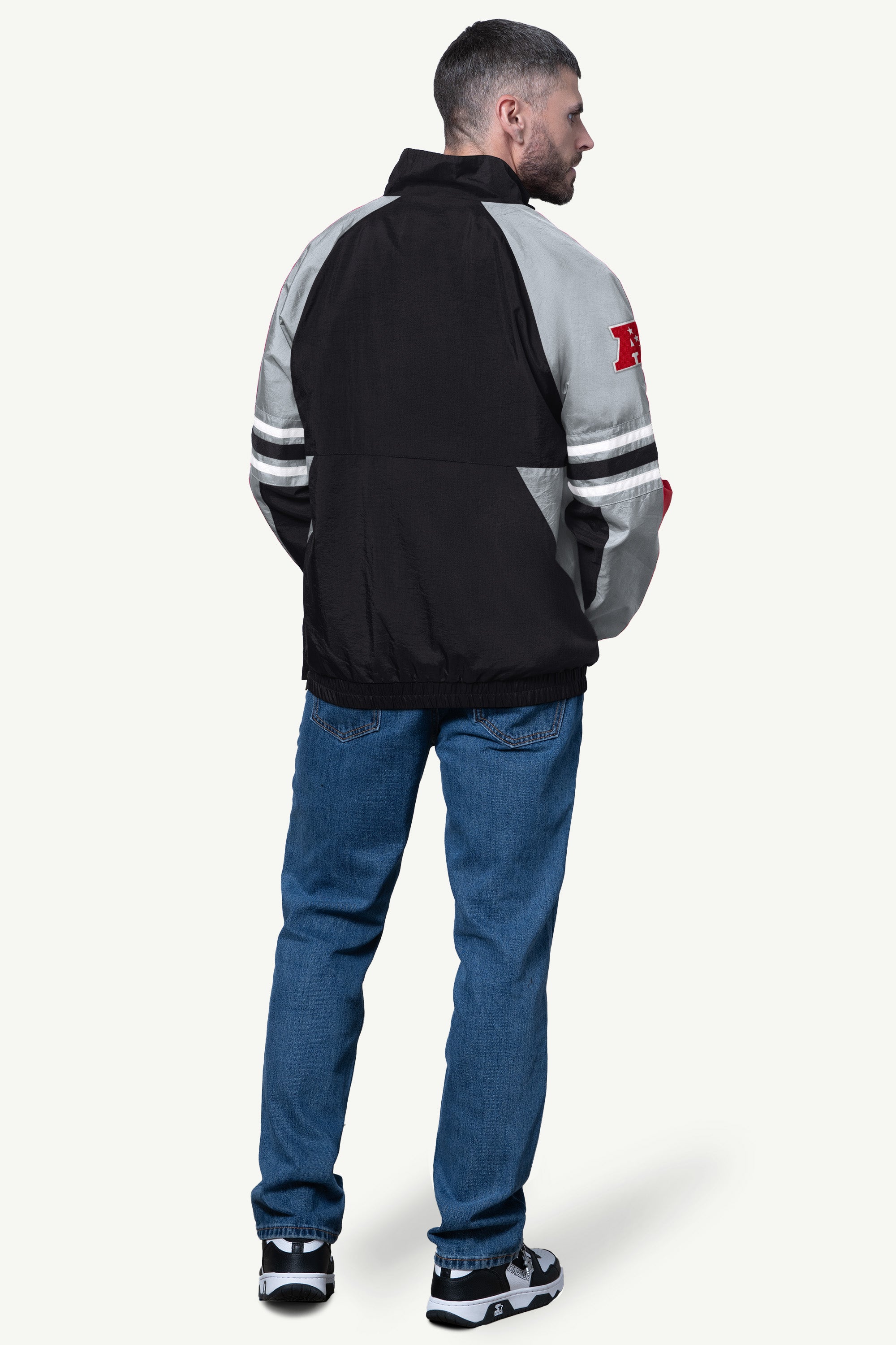 MENS LAS VEGAS RAIDERS WINDBREAKER View 2