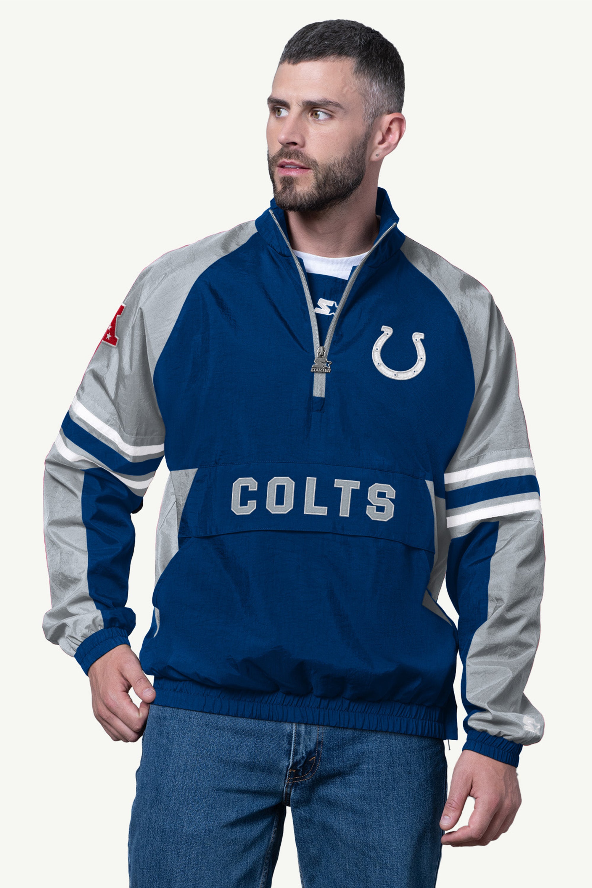 MENS INDIANAPOLIS COLTS WINDBREAKER View 1