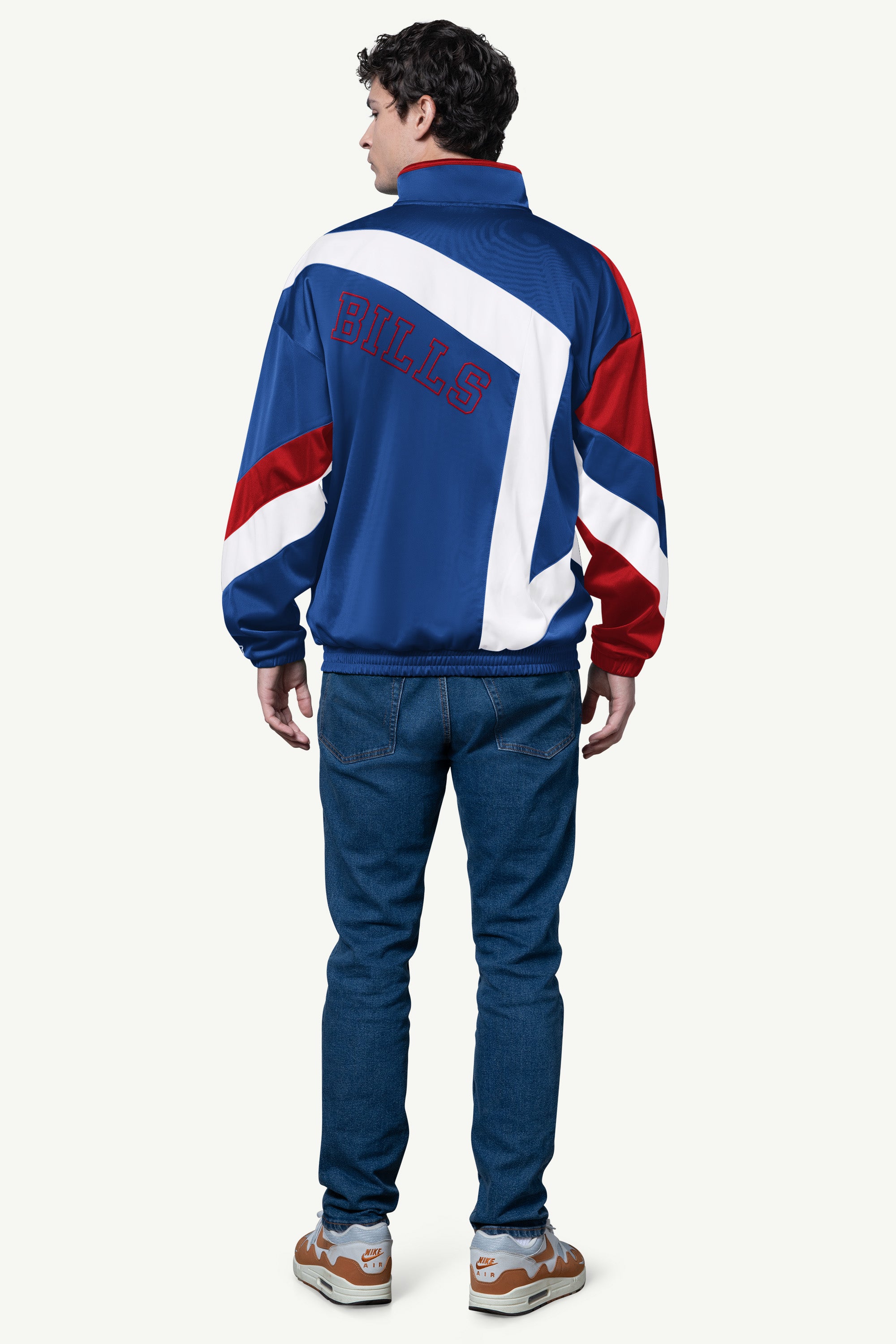 MENS BUFFALO BILLS STARLIGHT TRACK JACKET View 3 | Buffalo Bills