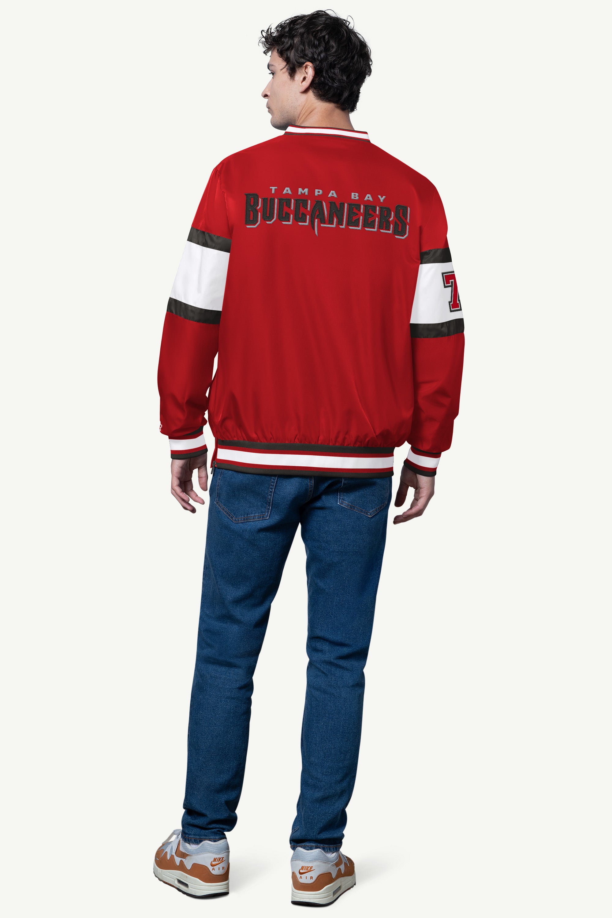 MENS TAMPA BAY BUCCANEERS SIGNAL COLLAR PULLOVER View 3 | NFL