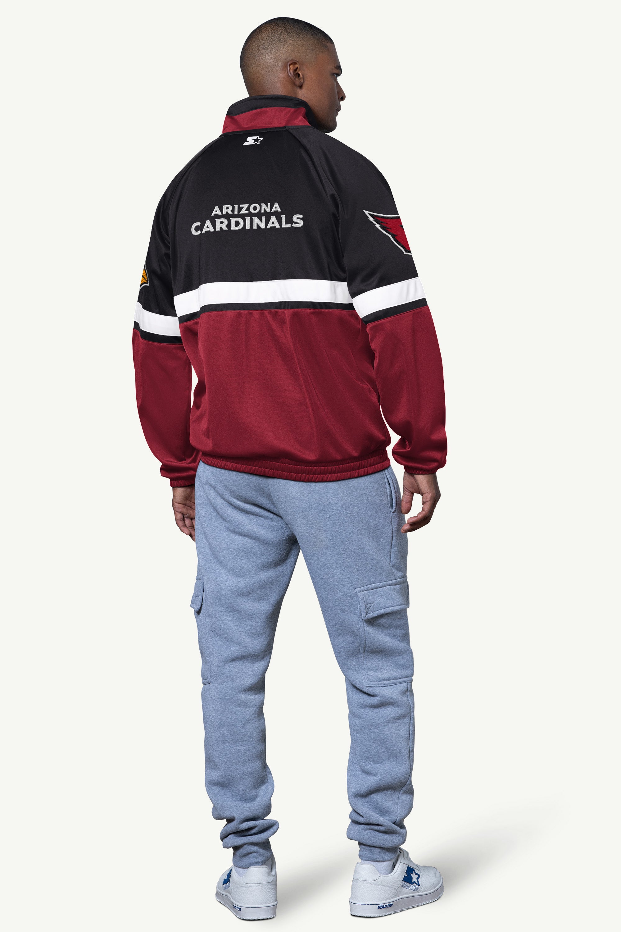 MENS ARIZONA CARDINALS VETERAN TRACK JACKET View 2 | NFL MENS ARIZONA CARDINALS VETERAN TRACK JACKET View 2 | NFL
