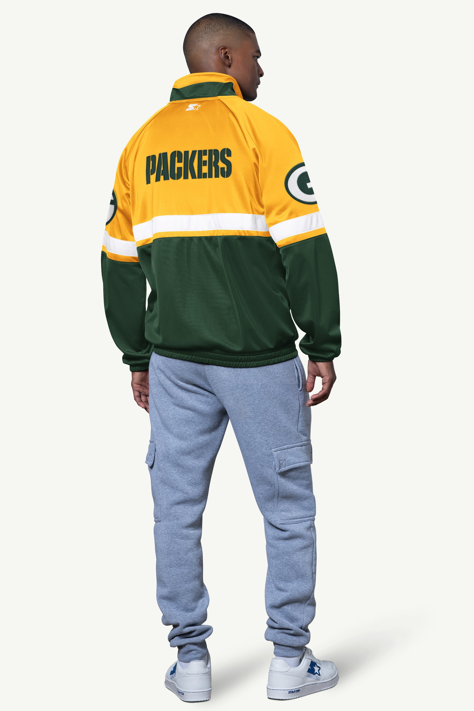 MENS GREEN BAY PACKERS VETERAN TRACK JACKET View 2 | NFL