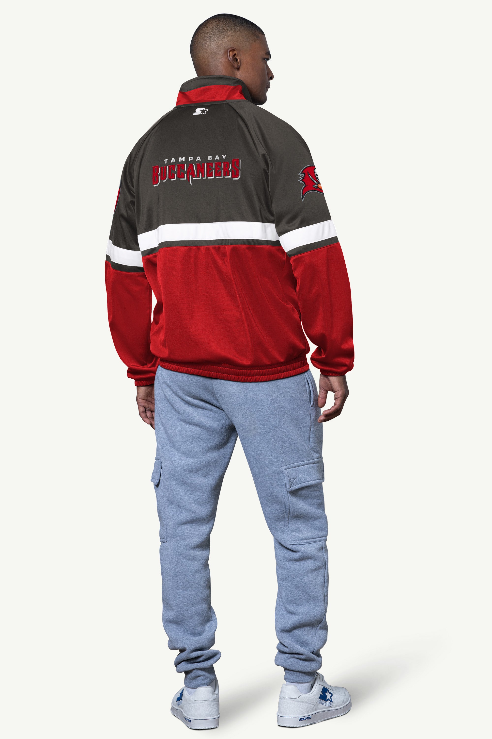 MENS TAMPA BAY BUCCANEERS VETERAN TRACK JACKET View 2 | NFL