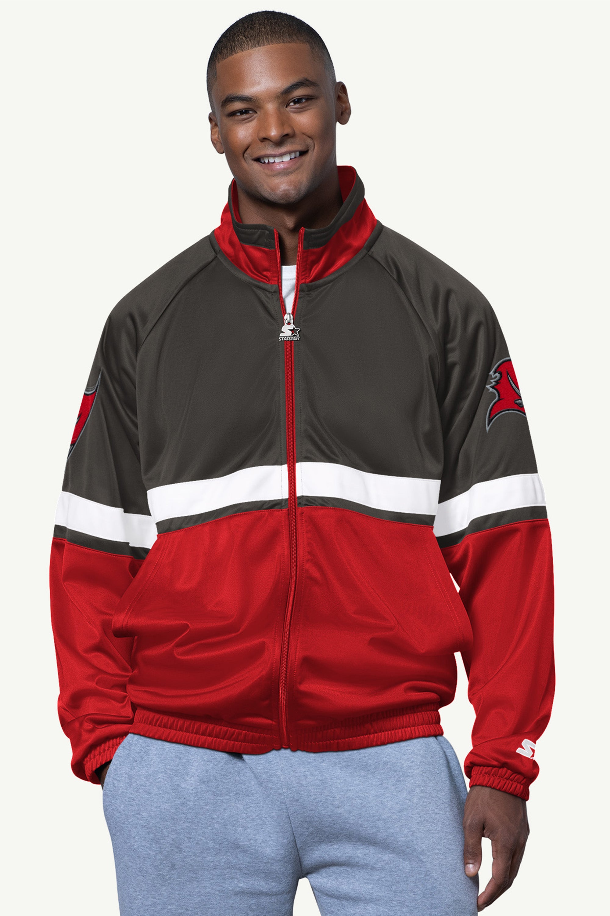 MENS TAMPA BAY BUCCANEERS VETERAN TRACK JACKET View 1 | NFL