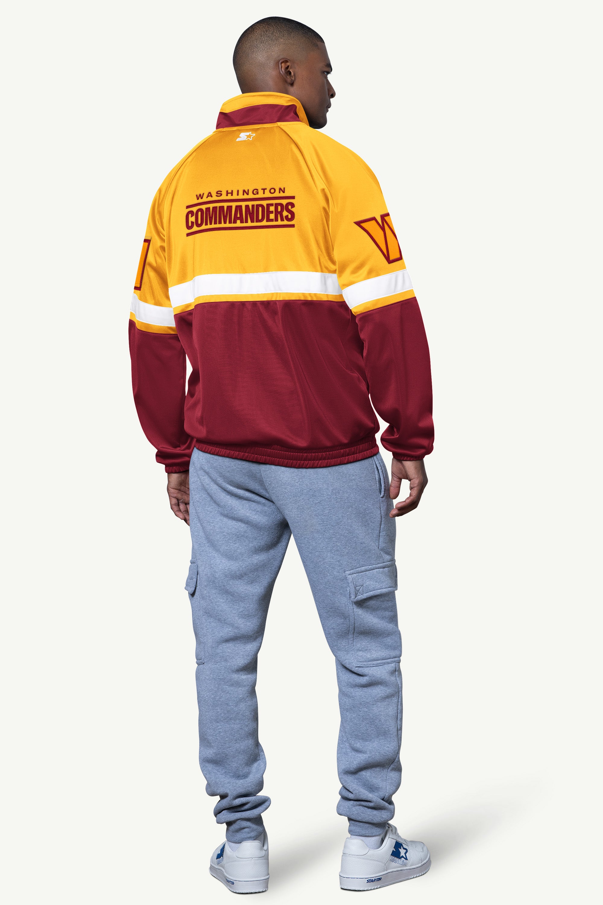 MENS WASHINGTON COMMANDERS VETERAN TRACK JACKET View 2 | NFL