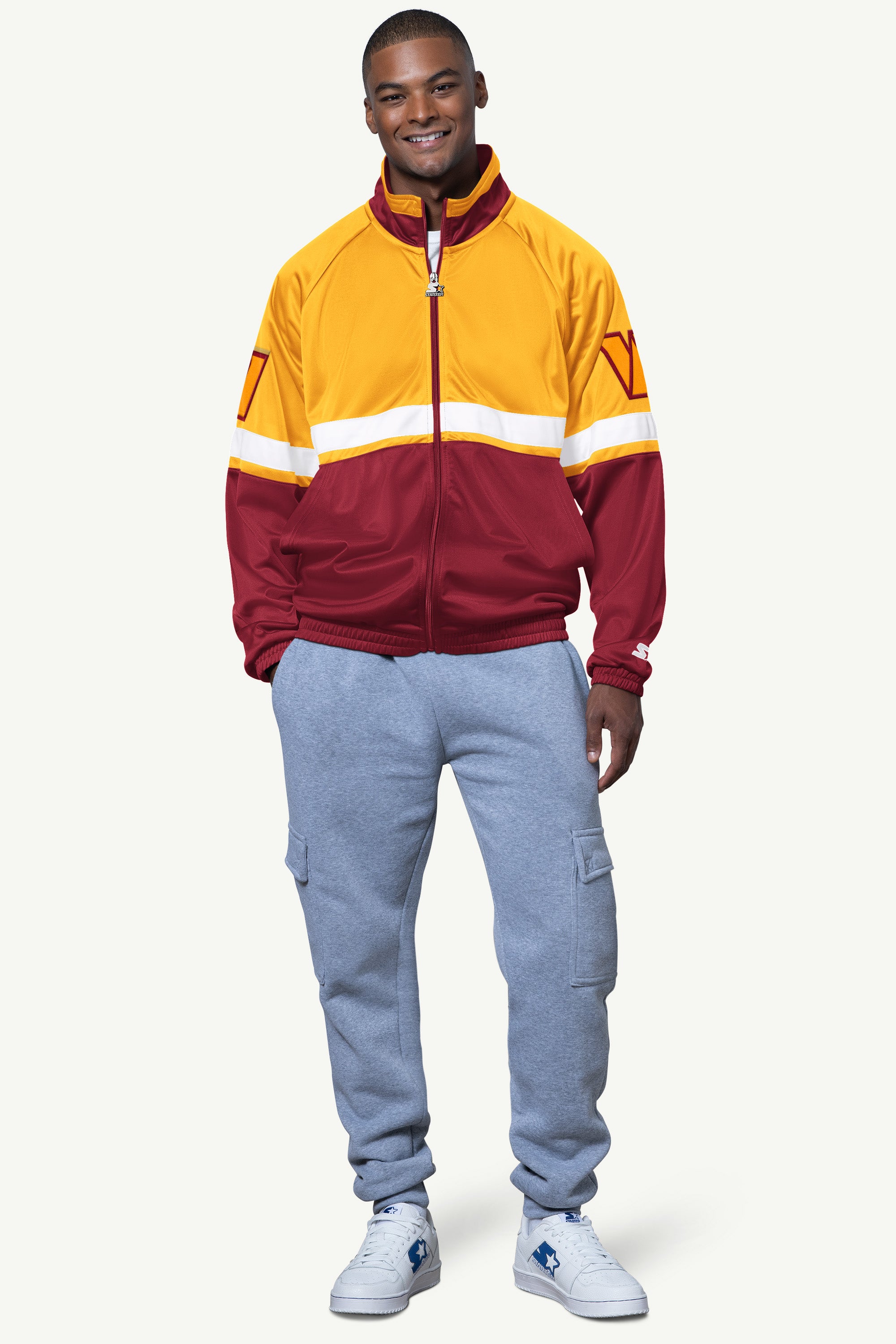 MENS WASHINGTON COMMANDERS VETERAN TRACK JACKET View 3 | NFL
