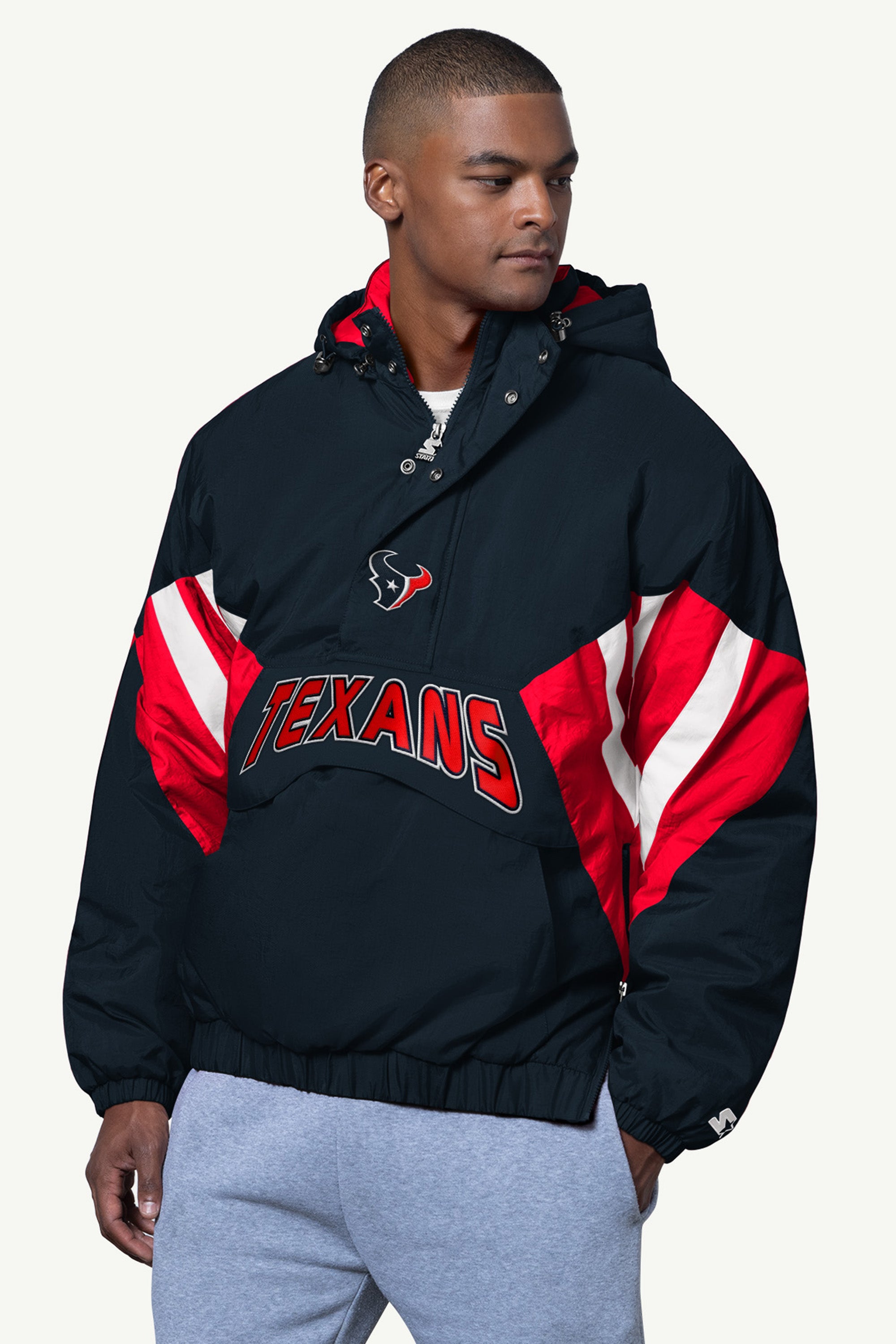 MENS HOUSTON TEXANS CLASSIC BREAKAWAY JACKET View 1 | NFL Playoffs