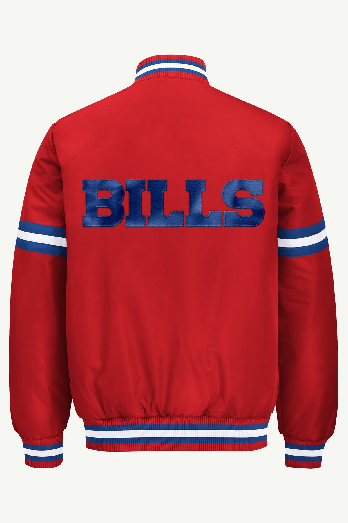 MENS BUFFALO BILLS JACKET COURTSIDE VARSITY JACKET View 3