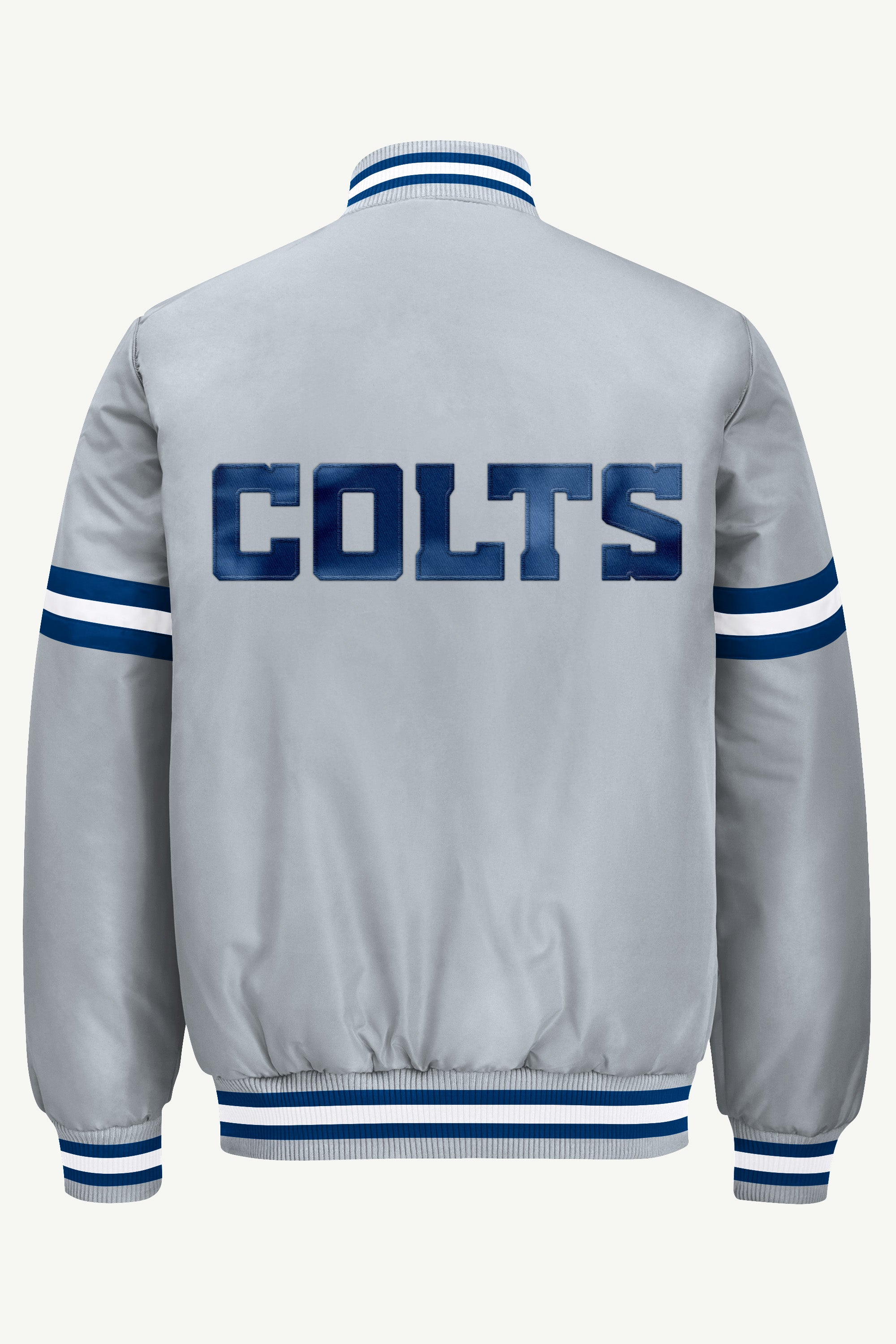 MENS INDIANAPOLIS COLTS COURTSIDE VARSITY JACKET View 3