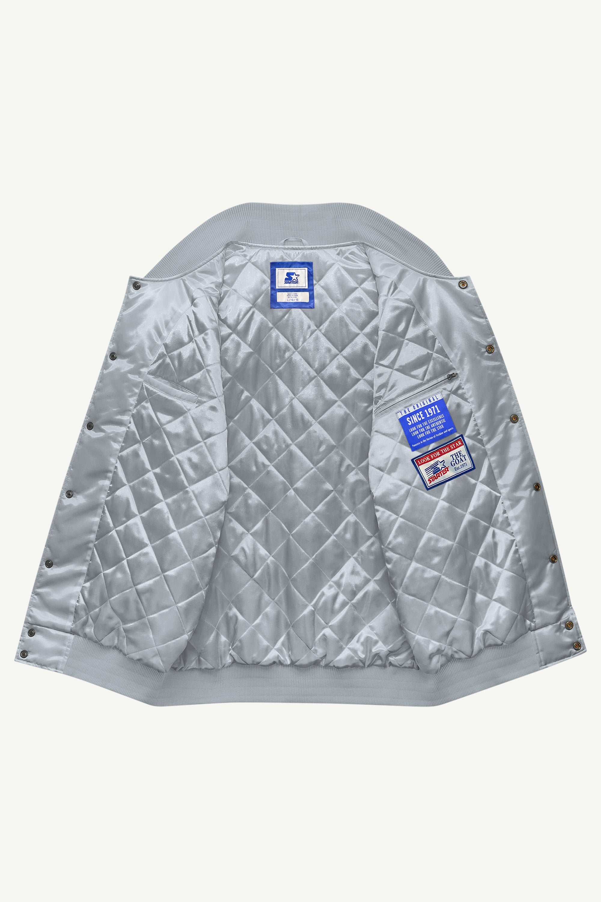 MENS DETROIT LIONS COURTSIDE VARSITY JACKET View 6