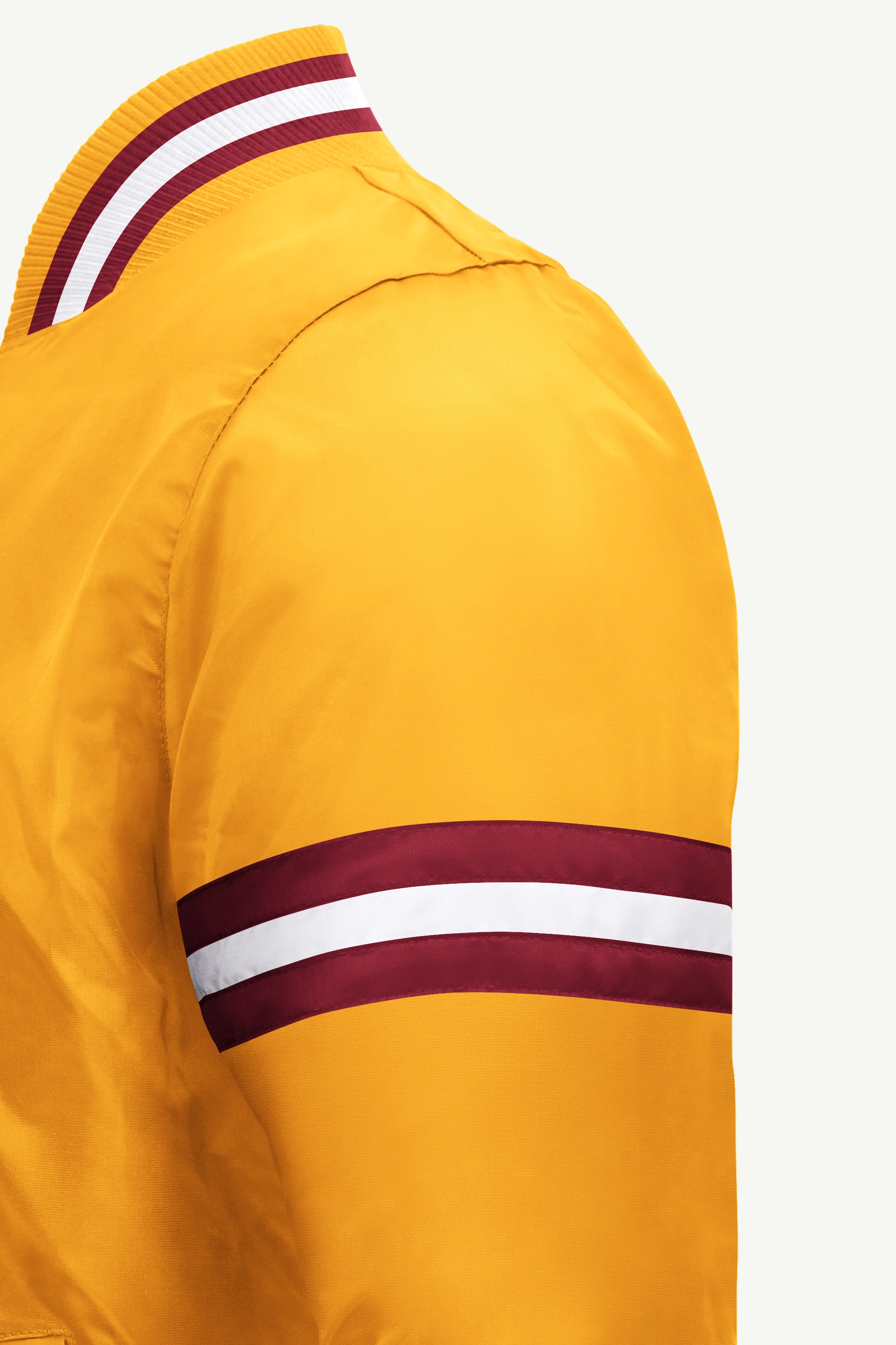 MENS WASHINGTON COMMANDERS COURTSIDE VARSITY JACKET View 4