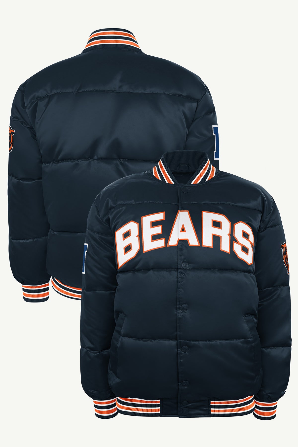 MENS CHCAGO BEARS BRONX BUBBLE PUFFER View 1 | New Arrivals