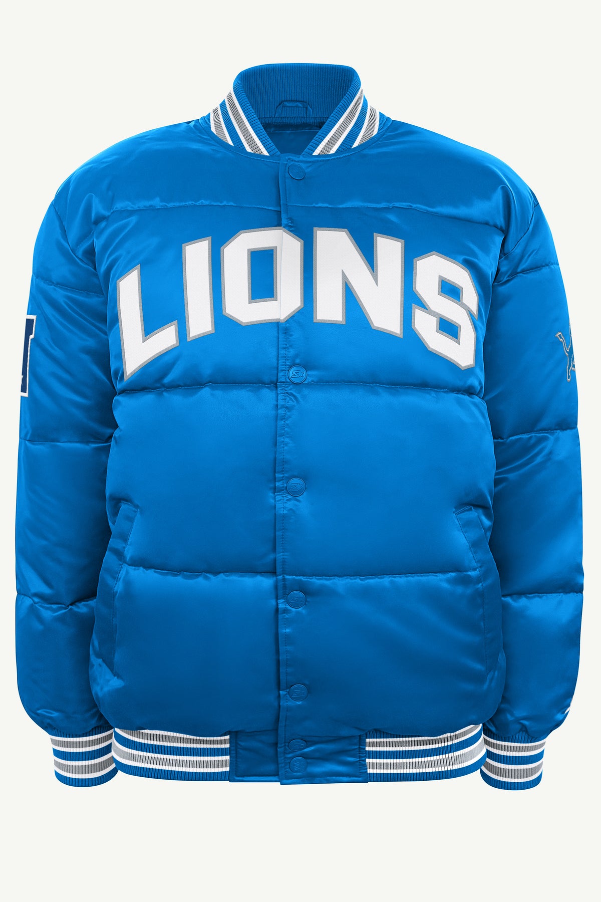 MENS DETROIT LIONS BRONX BUBBLE PUFFER View 2