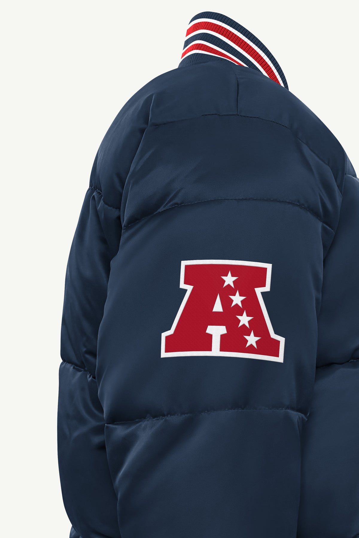 MENS NEW ENGLAND PATRIOTS BRONX BUBBLE PUFFER View 4