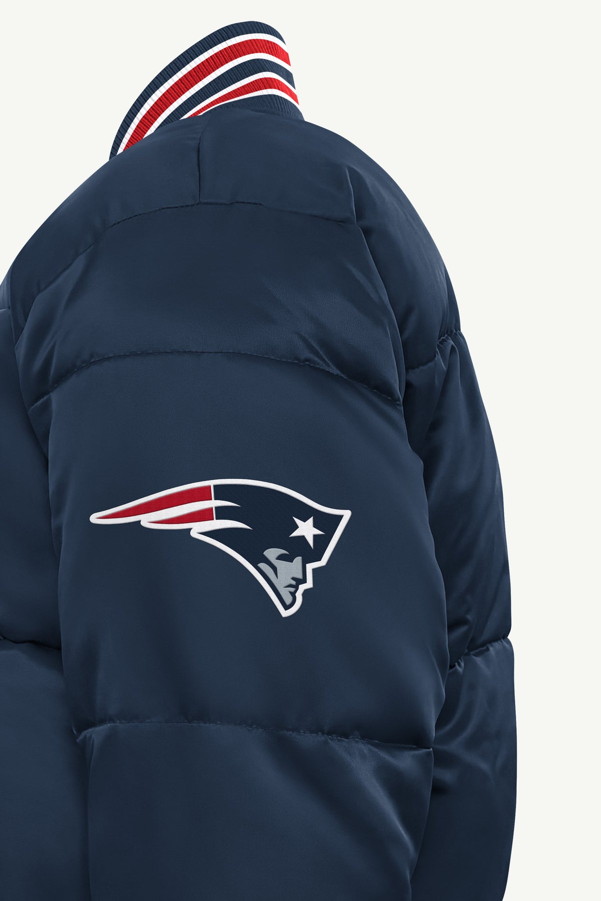 MENS NEW ENGLAND PATRIOTS BRONX BUBBLE PUFFER View 5