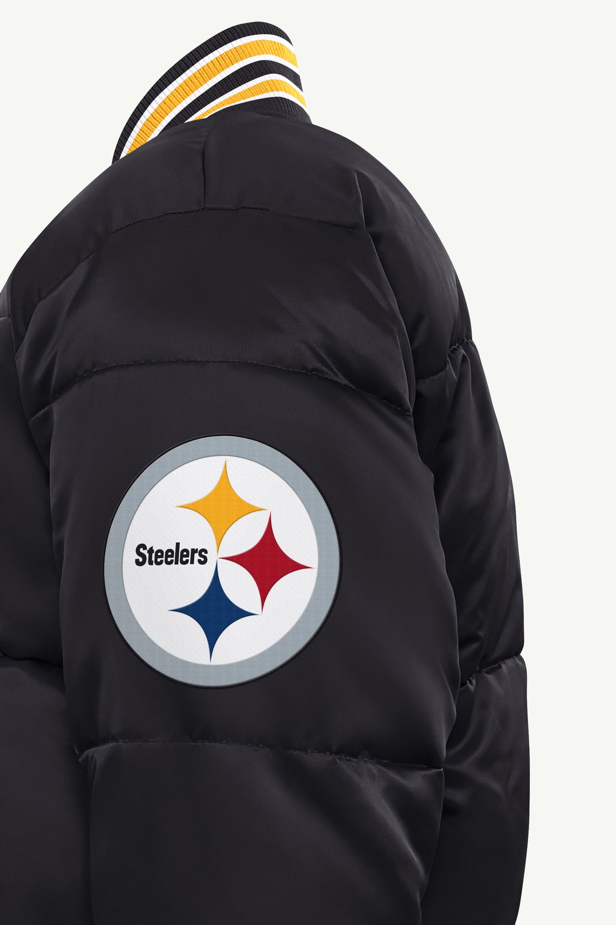 MENS PITTSBURGH STEELERS BRONX BUBBLE PUFFER View 4