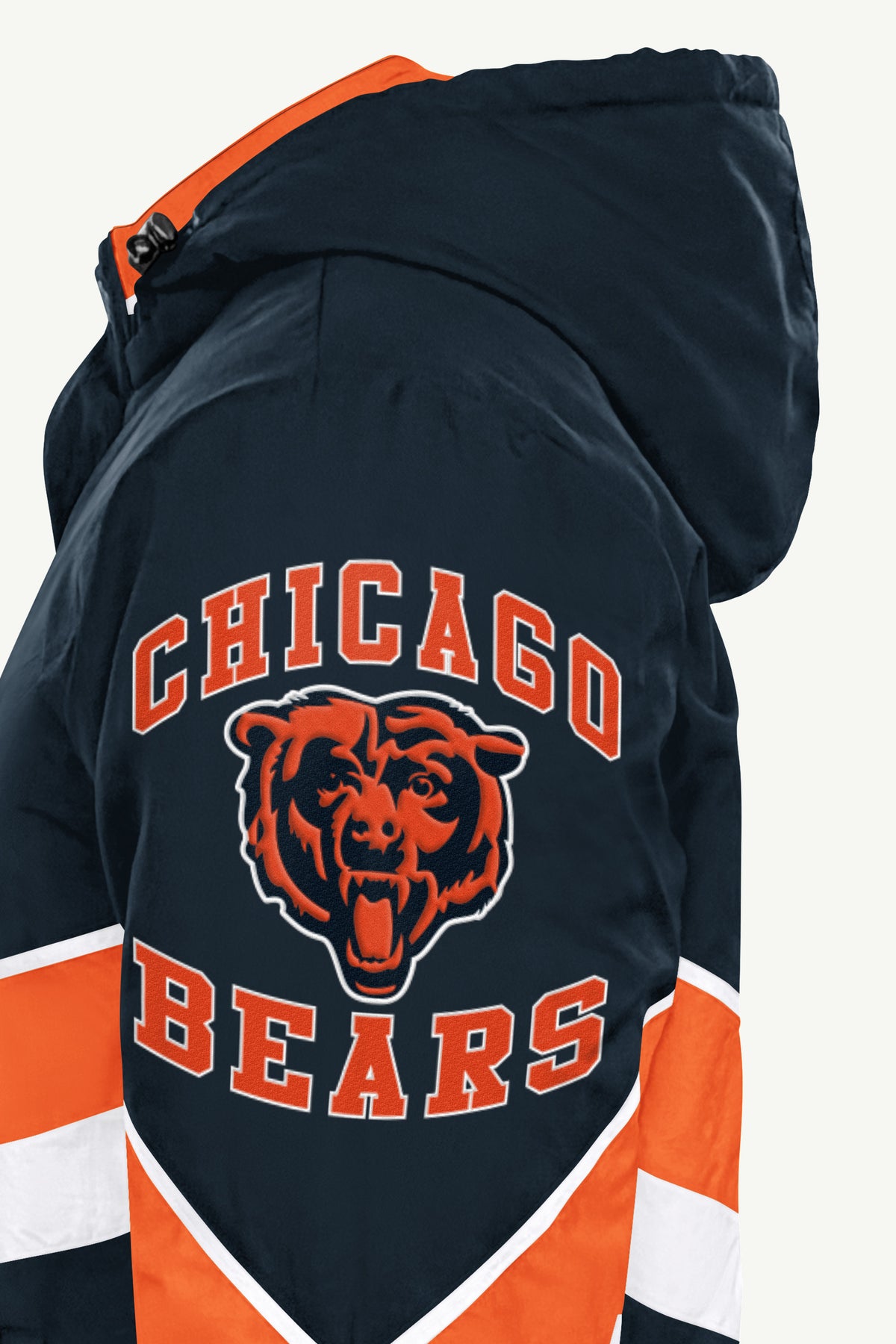 MENS CHICAGO BEARS CHEVRON FULL ZIP JACKET View 5