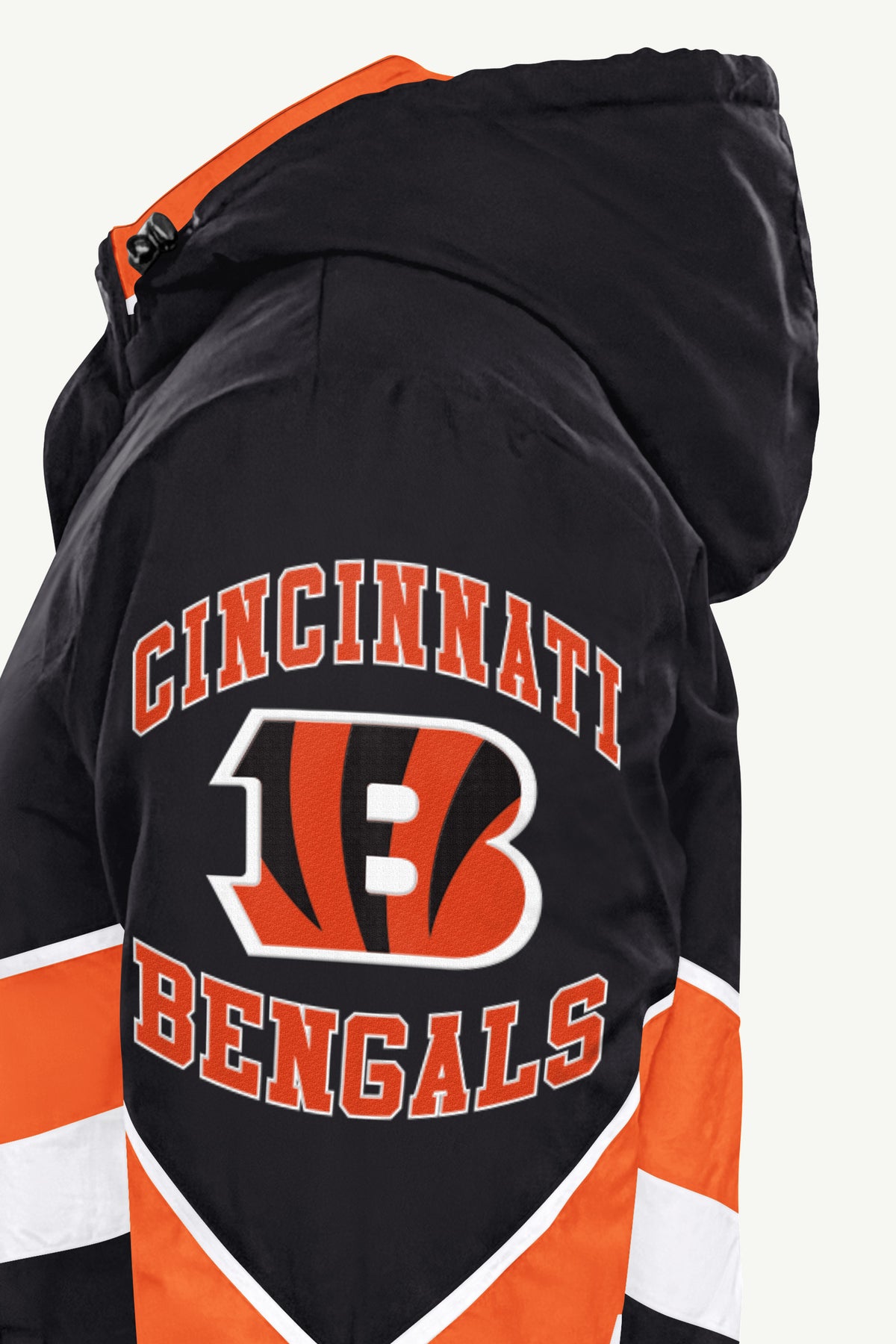 MENS CINCINNATI BENGALS CHEVRON FULL ZIP JACKET View 5