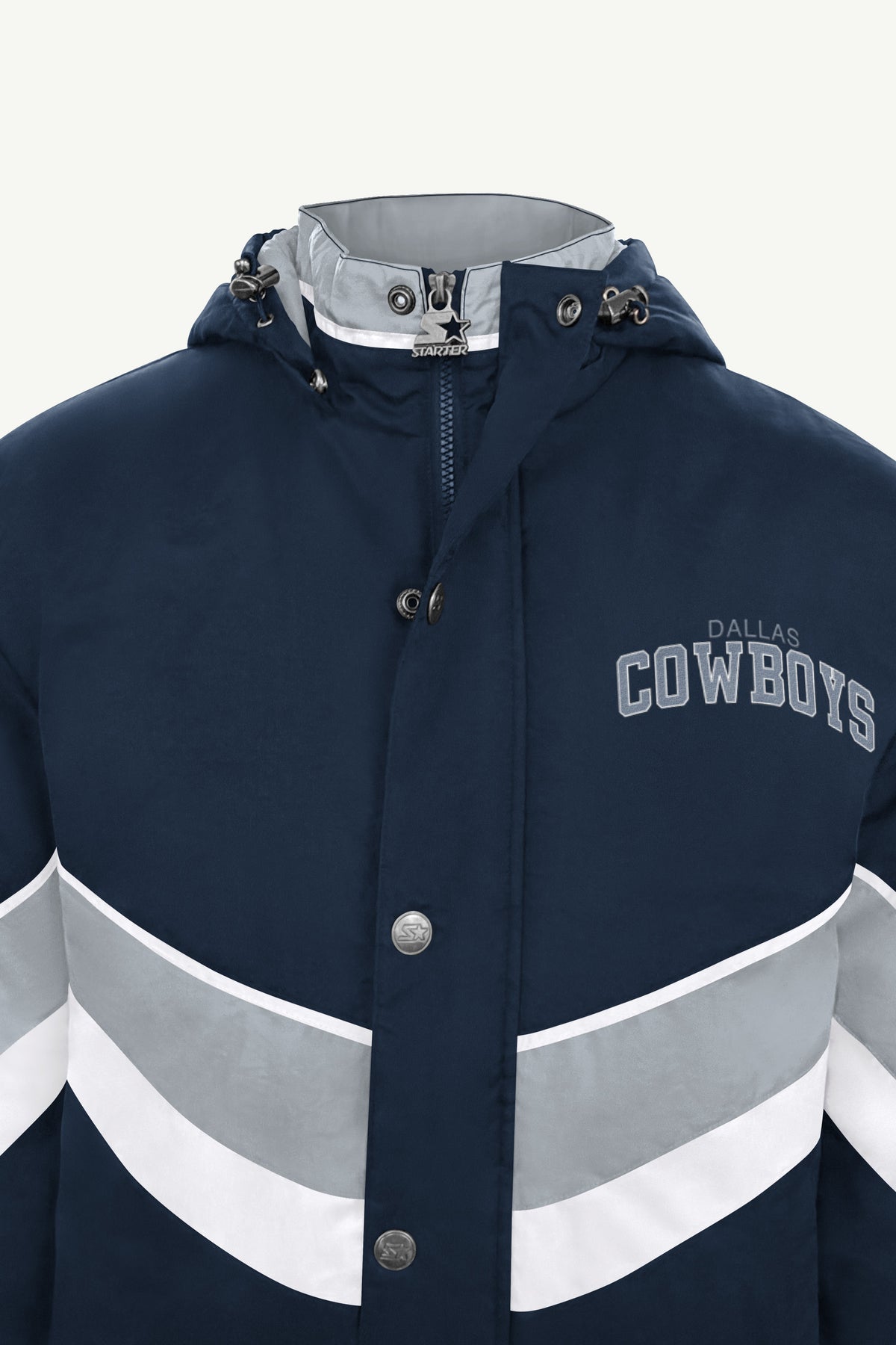 MENS DALLAS COWBOYS CHEVRON FULL ZIP JACKET View 4