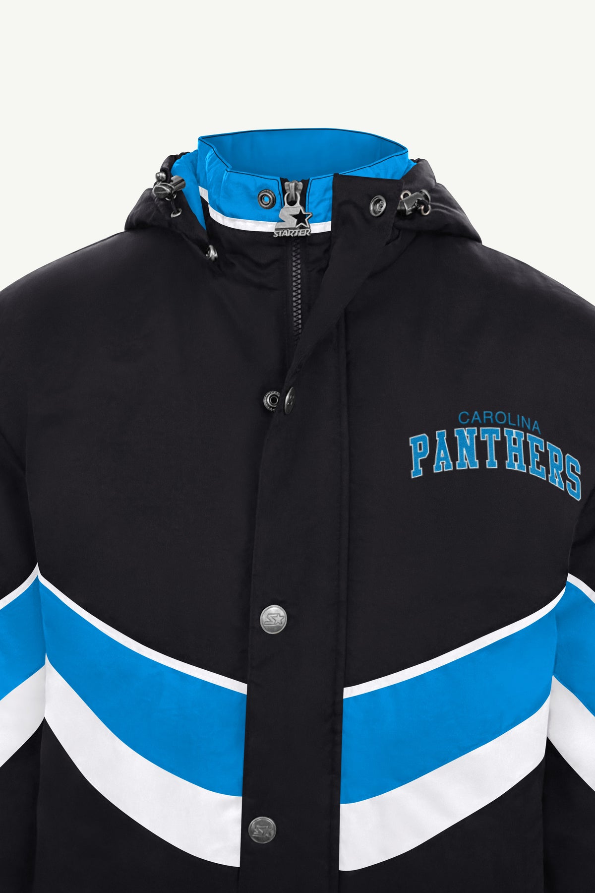 MENS CAROLINA PANTHERS CHEVRON FULL ZIP JACKET View 4 | Men's New Arrivals