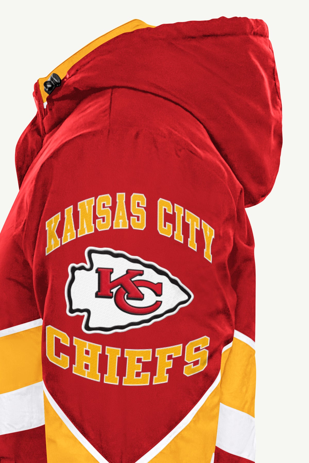 MENS KANSAS CITY CHIEFS CHEVRON FULL ZIP JACKET View 5