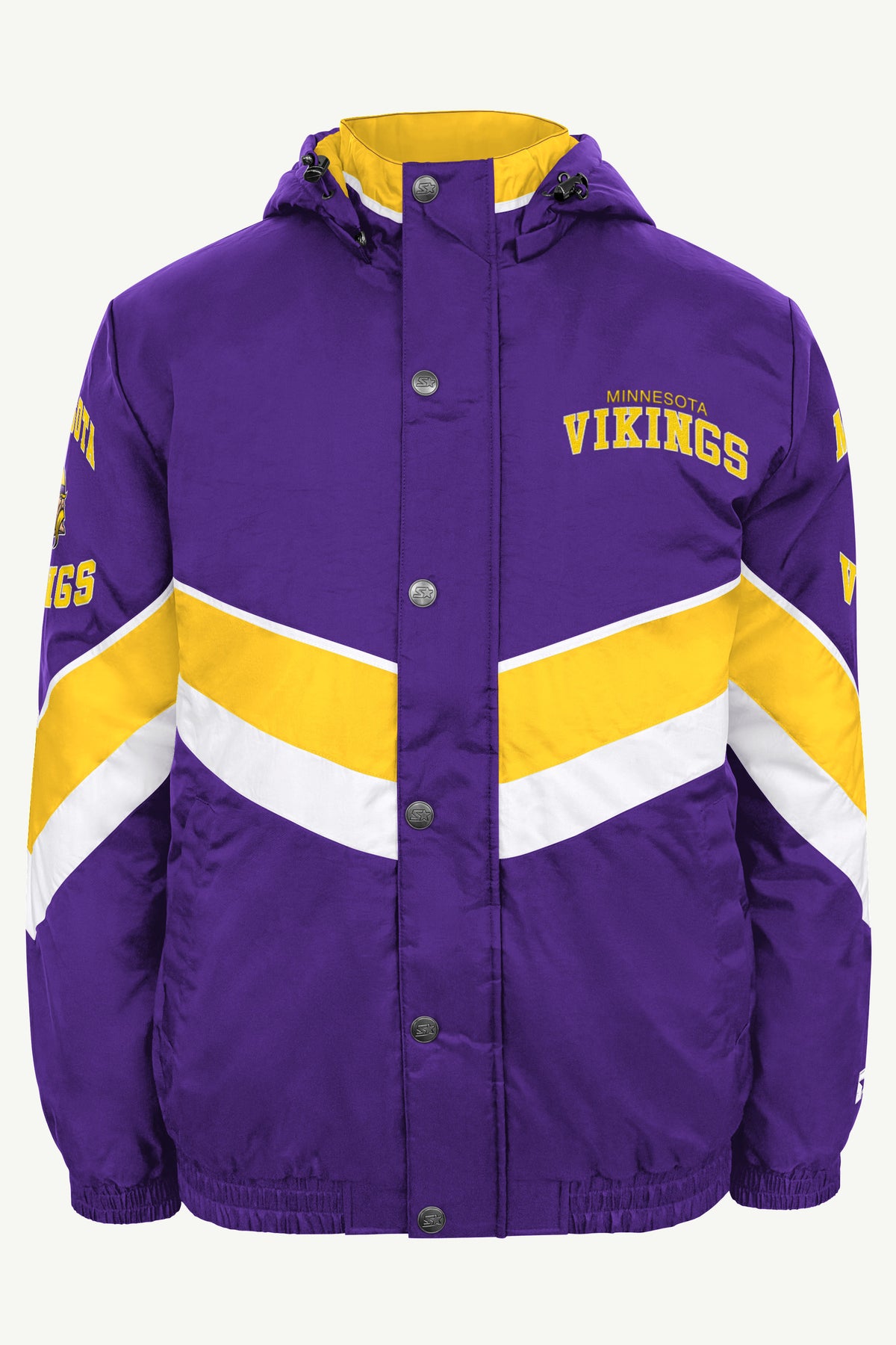 MENS MINNESOTA VIKINGS CHEVRON FULL ZIP JACKET View 2