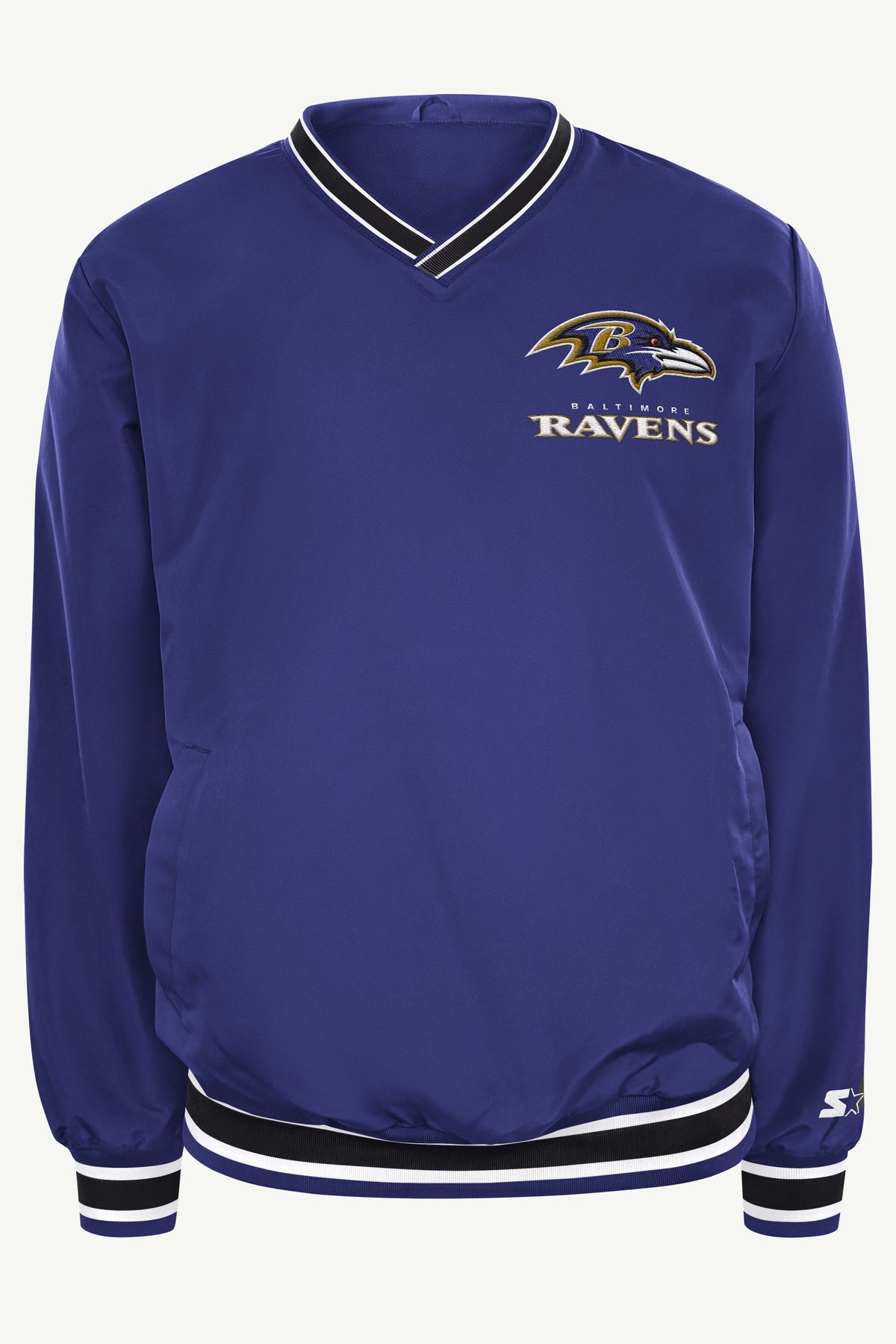 LAMAR JACKSON BALTIMORE RAVENS PLAYER PULLOVER JACKET View 2 | NFL Players