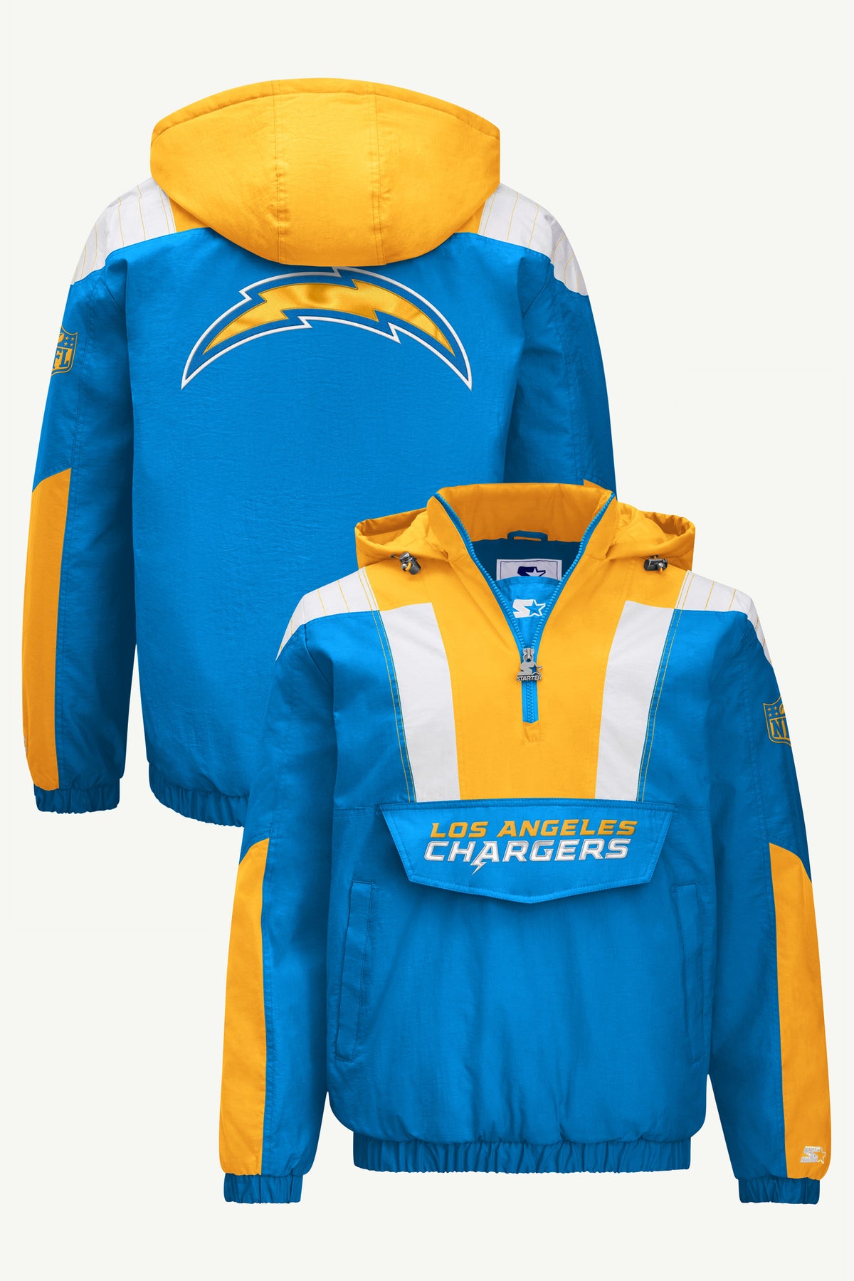 MENS LOS ANGELES CHARGERS CLASSIC BREAKAWAY JACKET View 1