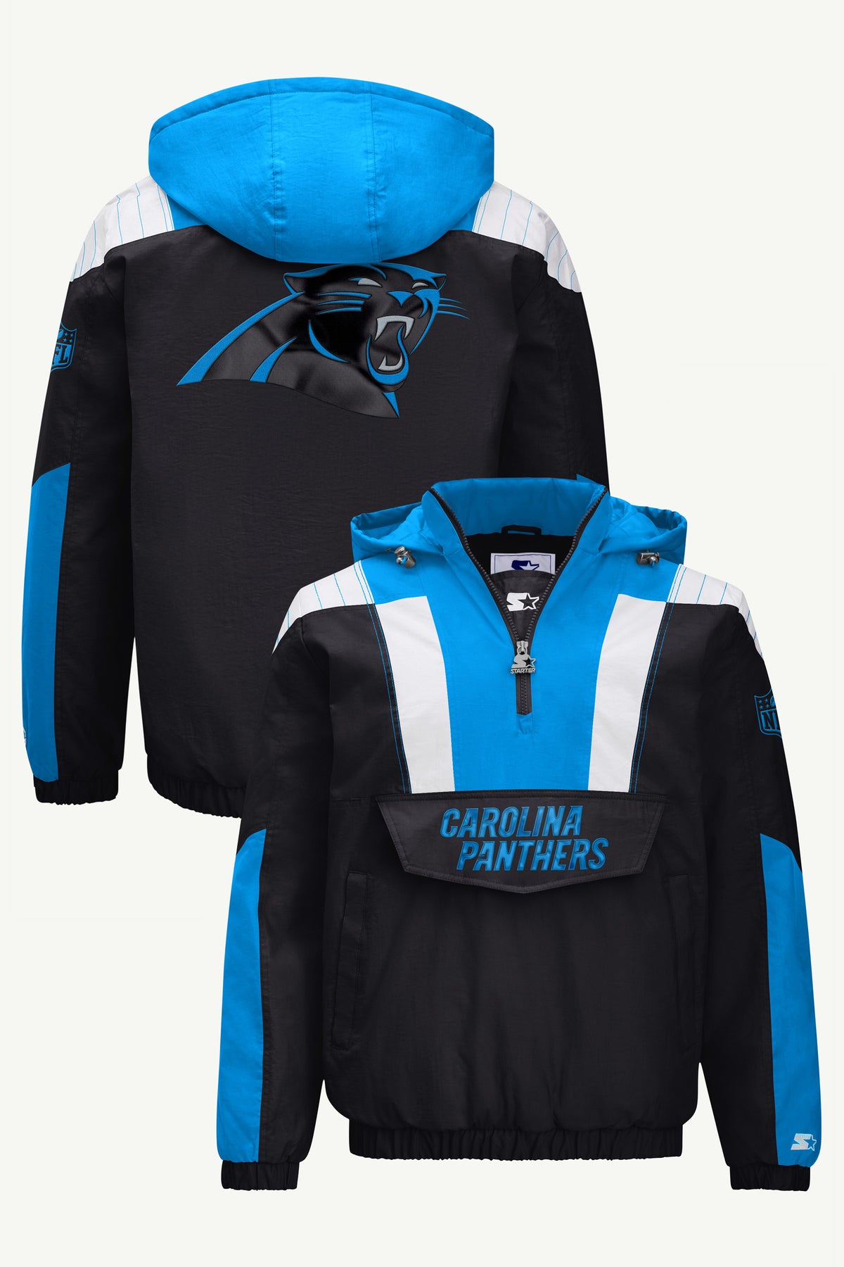 MENS CAROLINA PANTHERS CLASSIC BREAKAWAY JACKET View 1