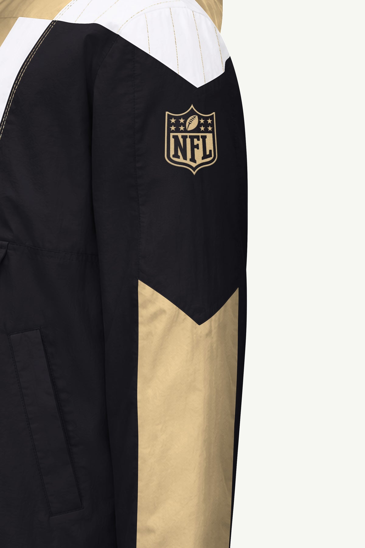 MENS NEW ORLEANS SAINTS CLASSIC BREAKAWAY JACKET View 5