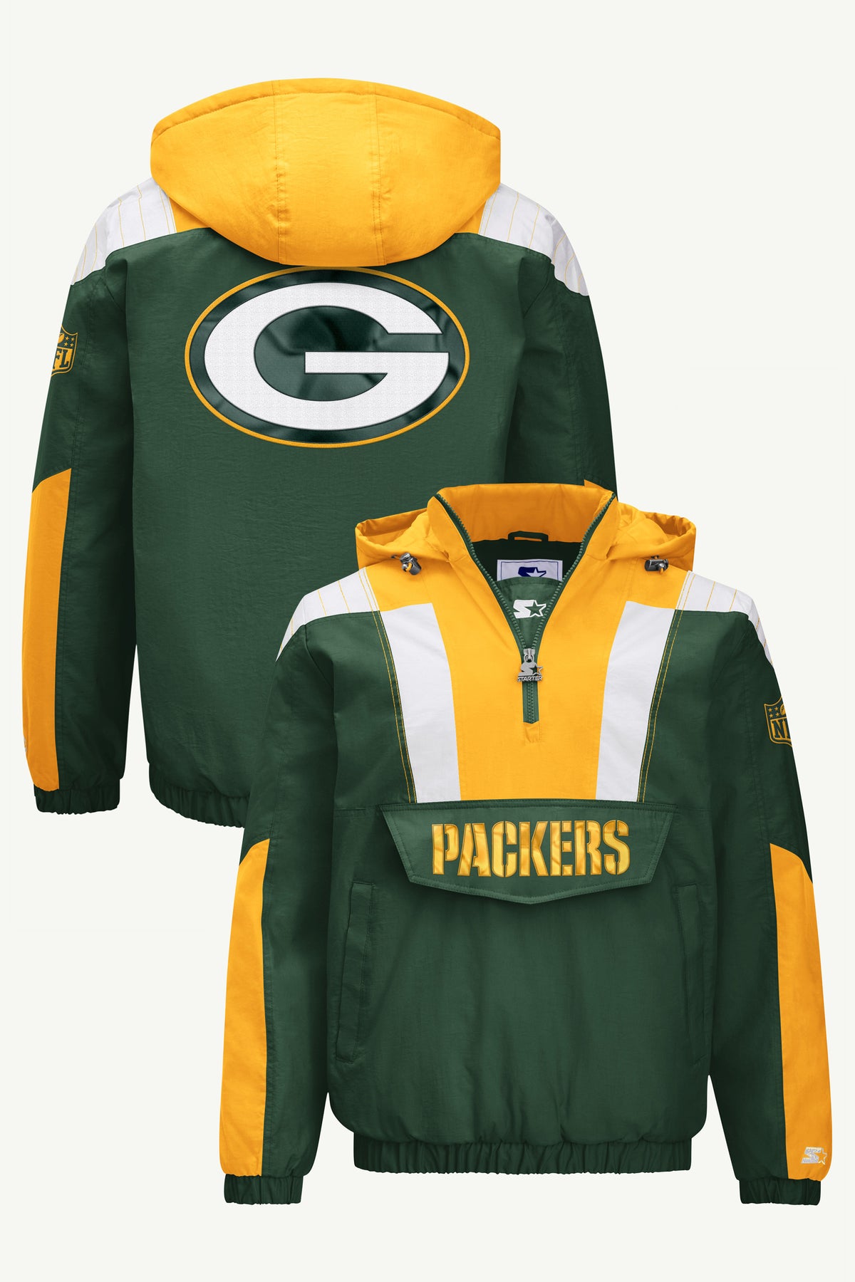 MENS GREEN BAY PACKERS CLASSIC BREAKAWAY JACKET View 1