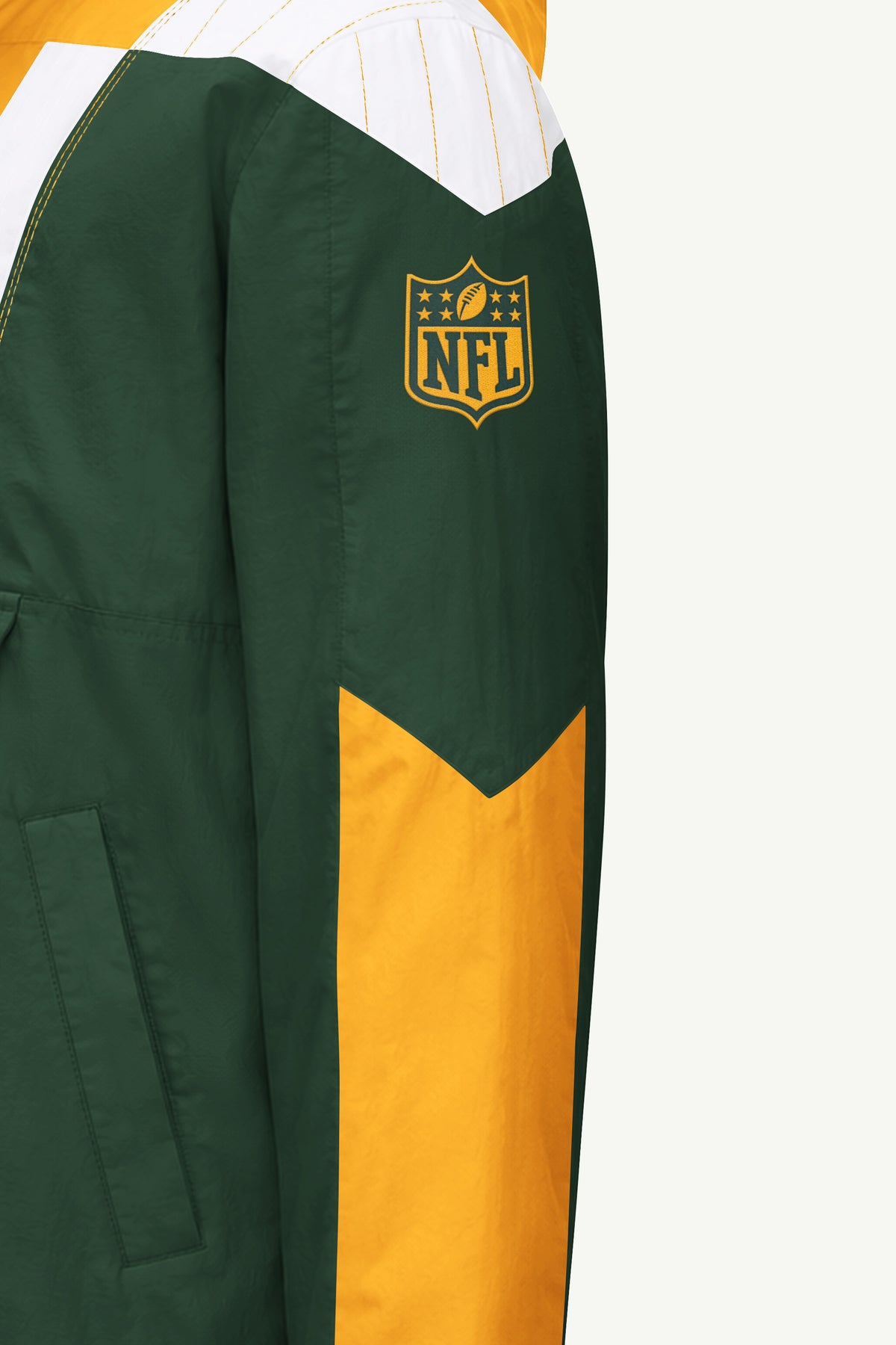 MENS GREEN BAY PACKERS CLASSIC BREAKAWAY JACKET View 4