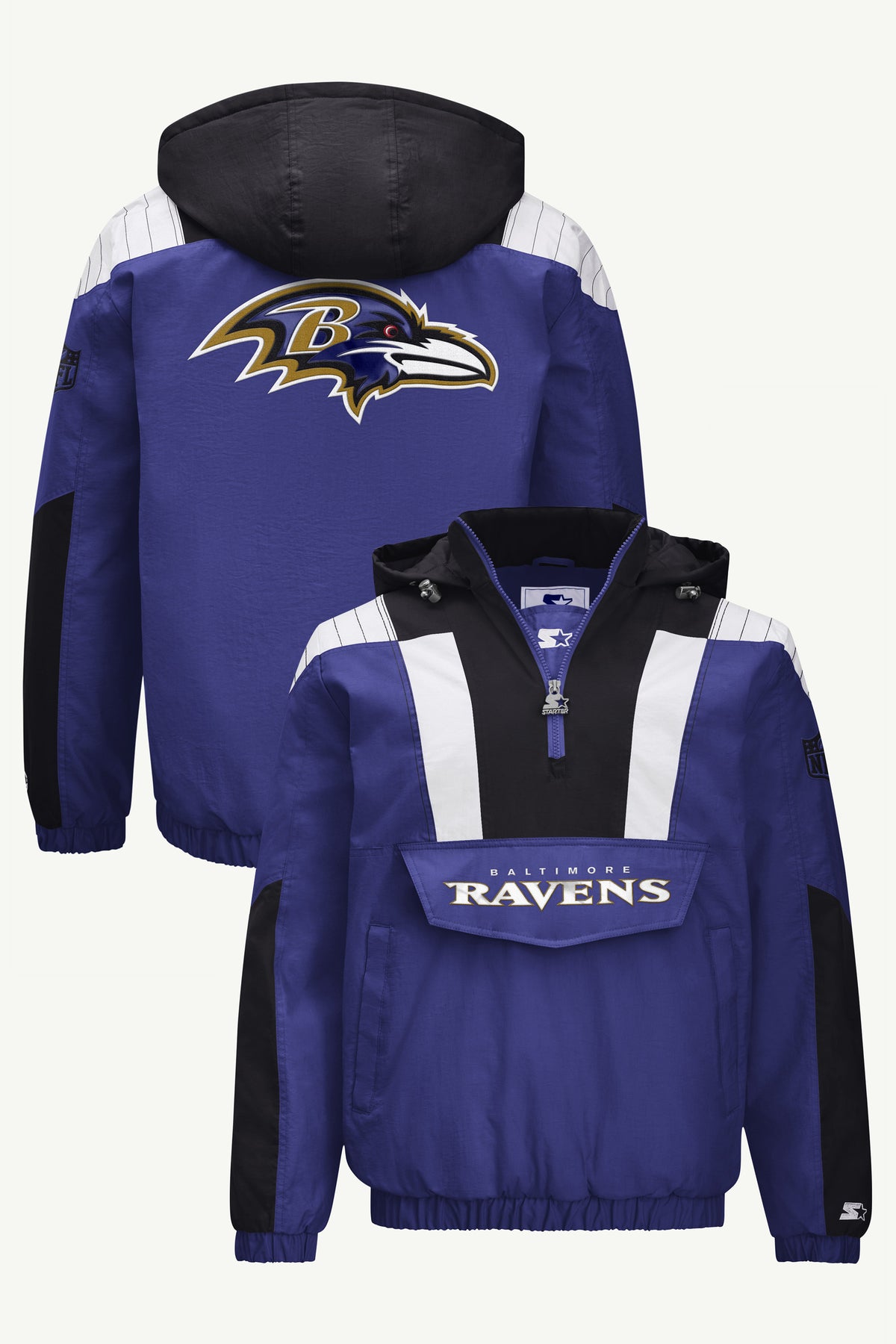 MENS BALTIMORE RAVENS CLASSIC BREAKAWAY JACKET View 1
