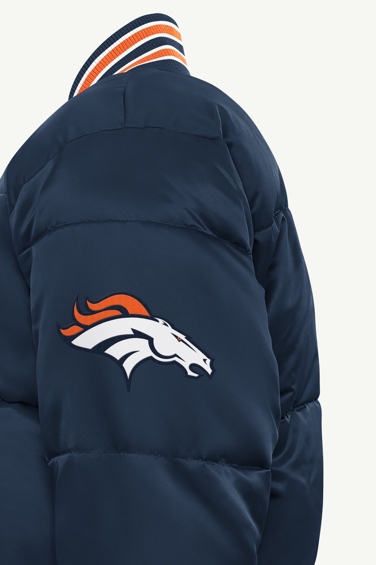 MENS DENVER BRONCOS BRONX BUBBLE PUFFER View 5