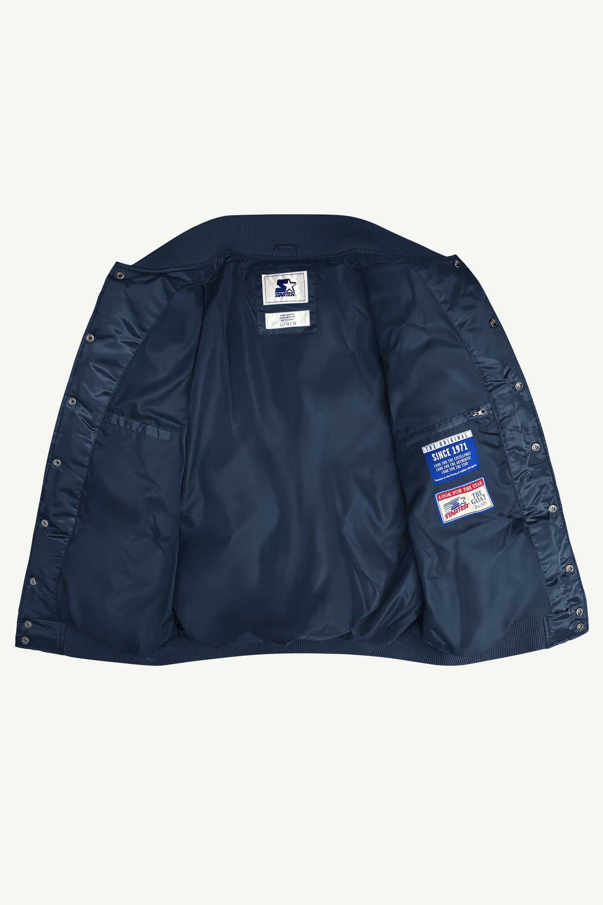 MENS DENVER BRONCOS BRONX BUBBLE PUFFER View 7