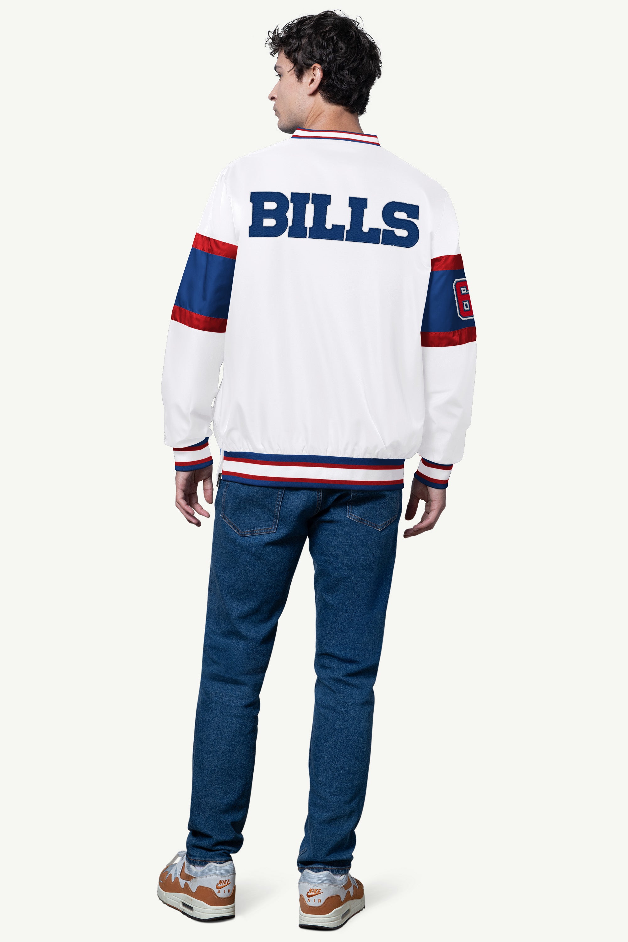MENS BUFFALO BILLS SIGNAL COLLAR PULLOVER View 2 | NFL