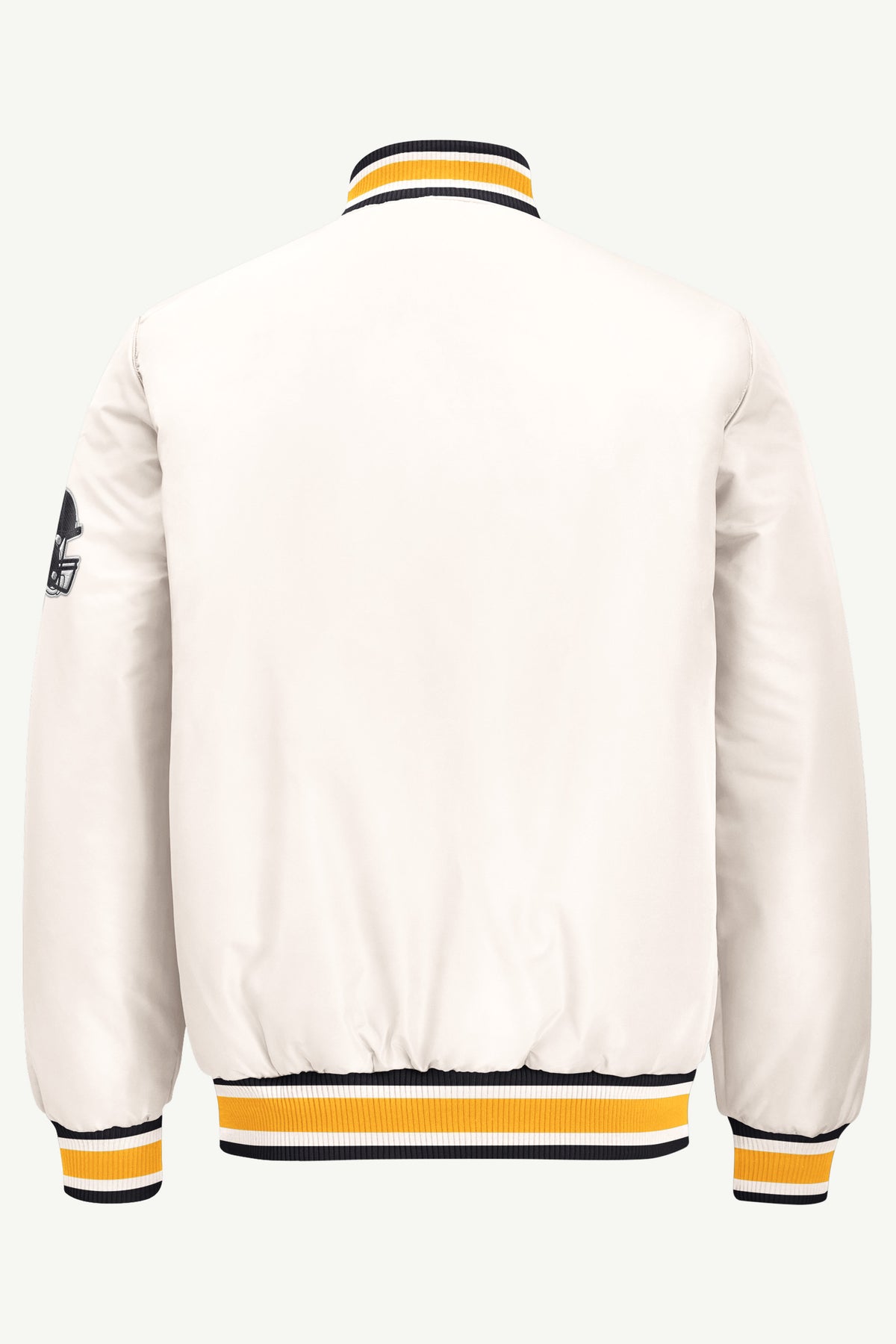 MENS PITTSBURGH STEELERS GAME DAY SATIN VARSITY JACKET View 3