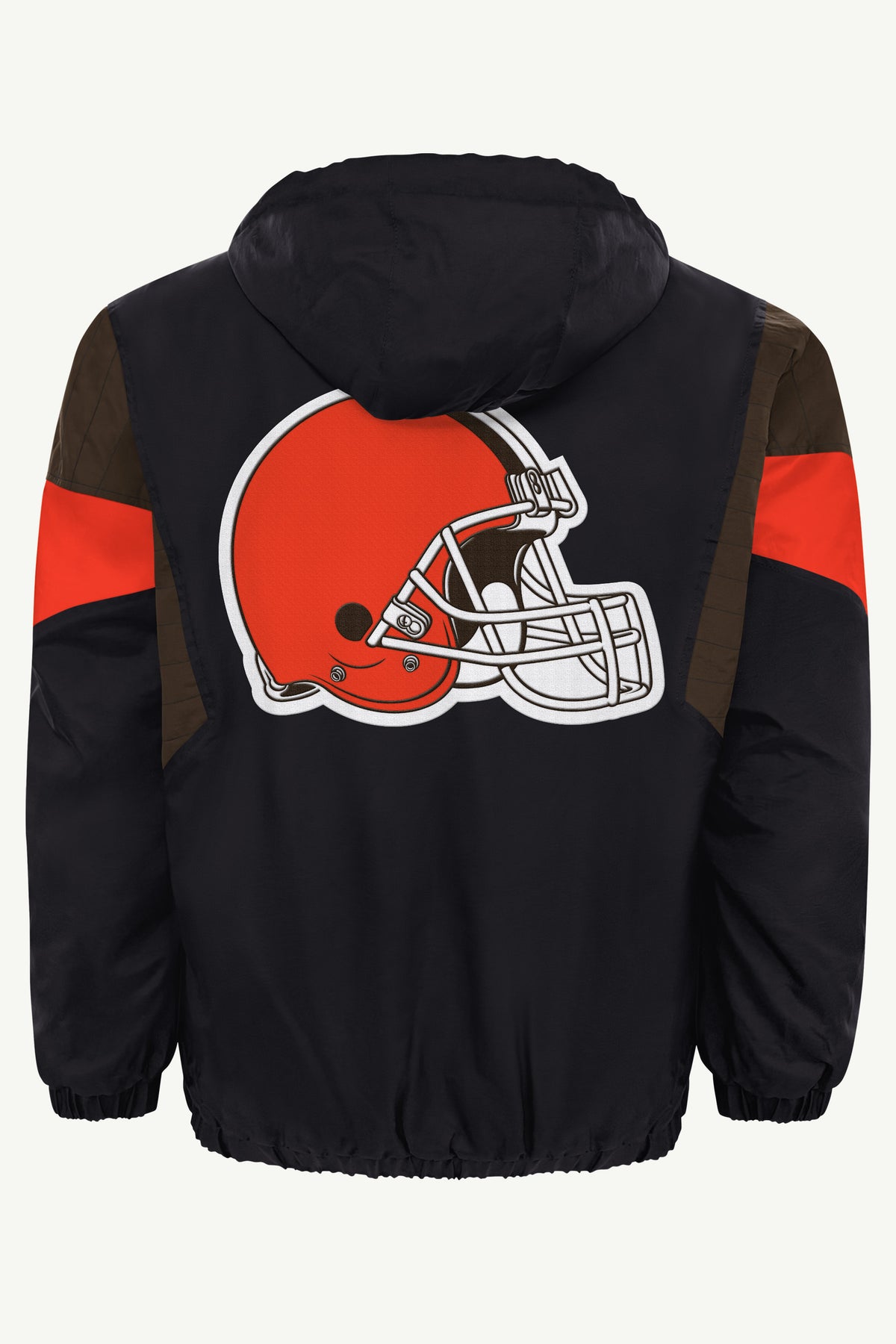 MENS CLEVELAND BROWNS  BLACK BREAKAWAY JACKET View 3