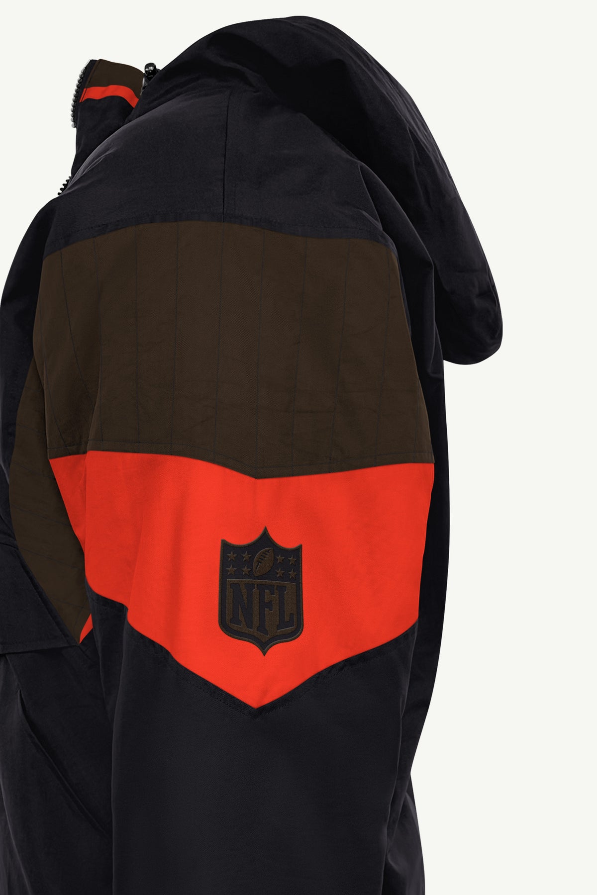 MENS CLEVELAND BROWNS  BLACK BREAKAWAY JACKET View 5