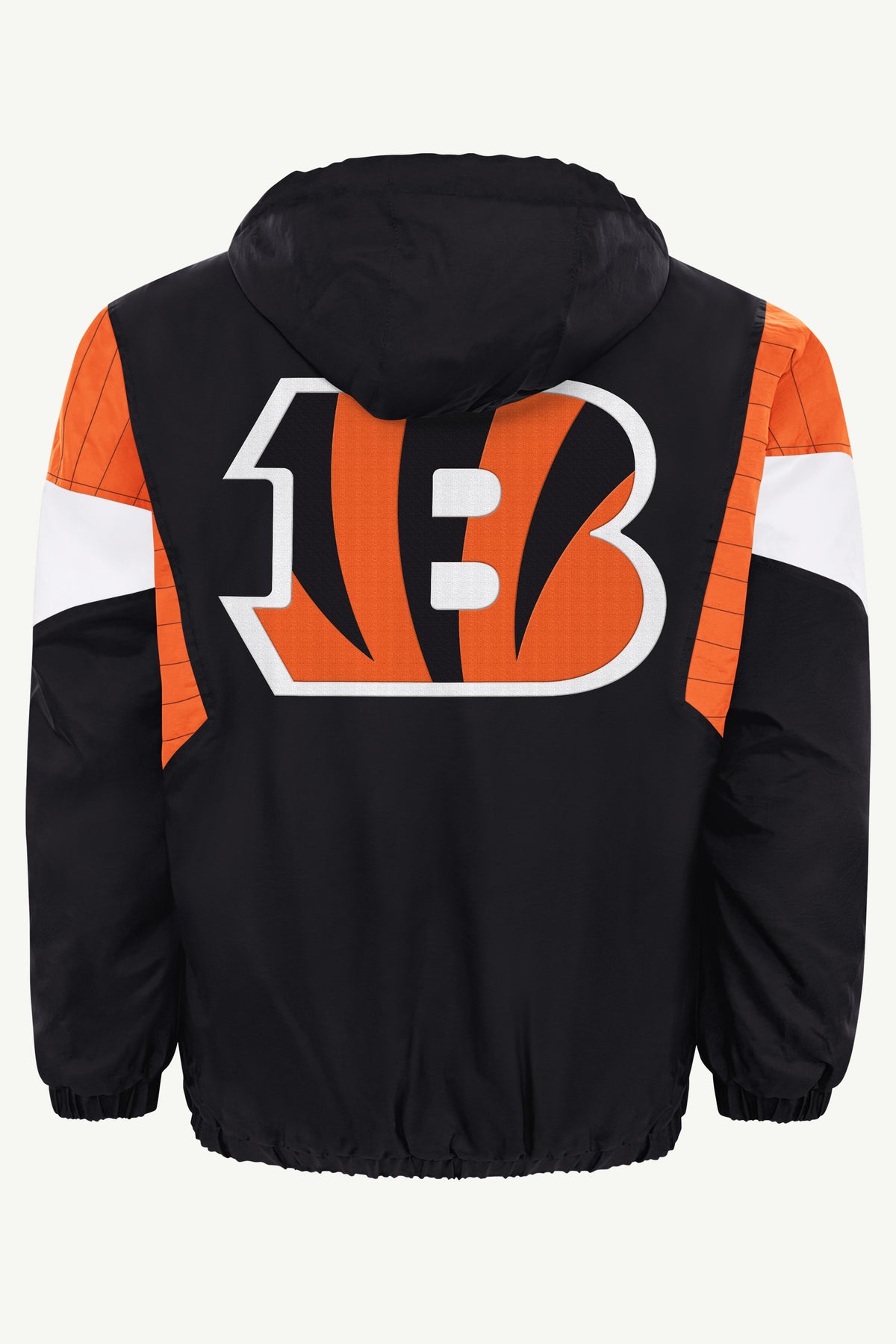MENS CINCINNATI BENGALS BLACK BREAKAWAY JACKET View 3