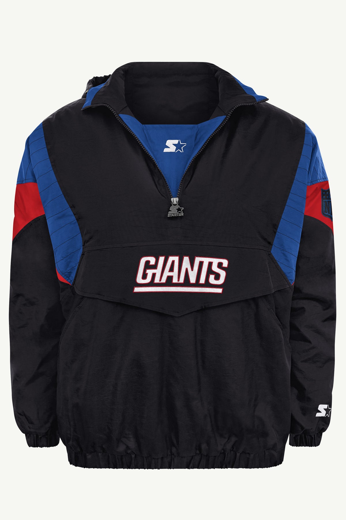 MENS NEW YORK GIANTS BLACK BREAKAWAY JACKET View 2