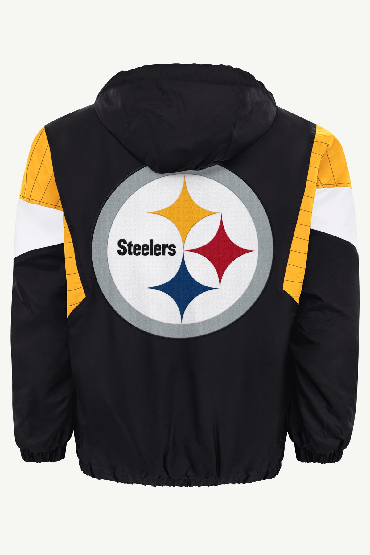 MENS PITTSBURGH STEELERS BLACK BREAKAWAY JACKET View 3 | Pittsburgh Steelers