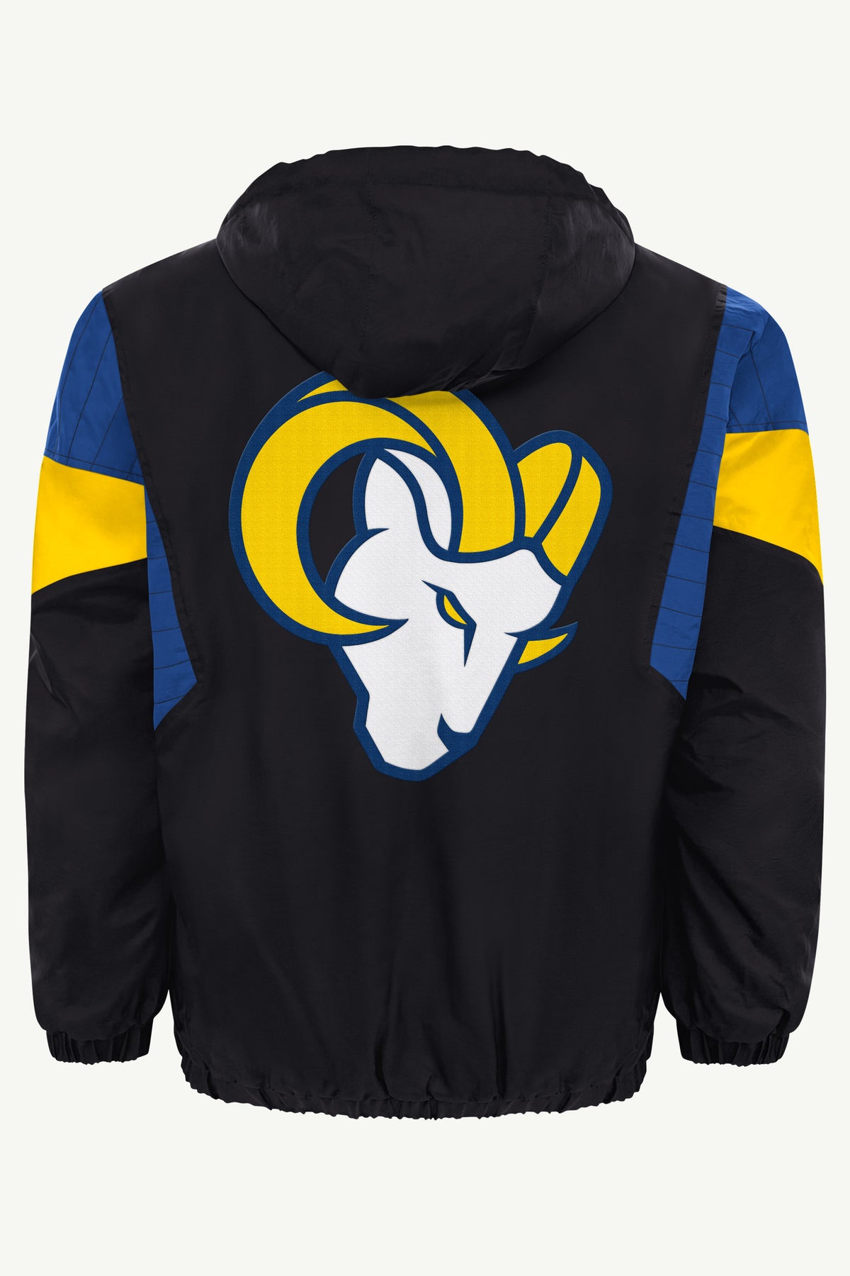 MENS LOS ANGELES RAMS BLACK BREAKAWAY JACKET View 3 | NFL
