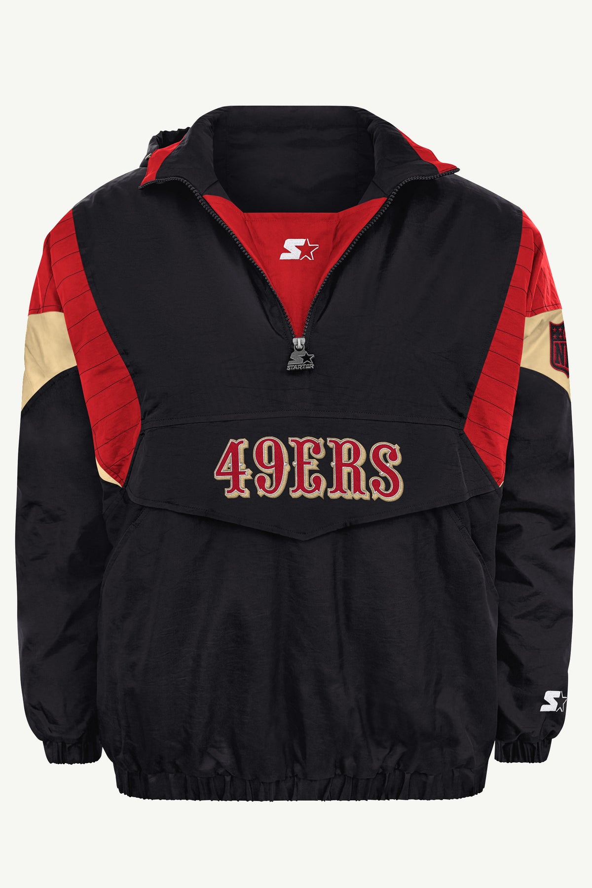 MENS SAN FRANCISCO 49ERS BLACK BREAKAWAY JACKET View 2
