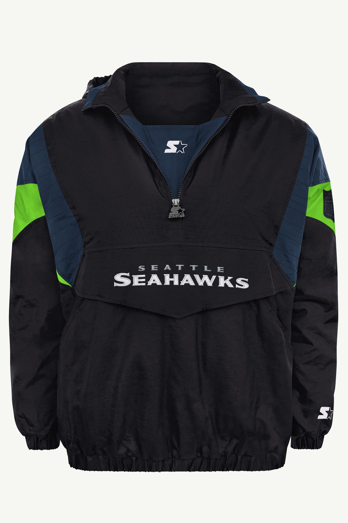 MENS SEATTLE SEAHAWKS BLACK BREAKAWAY JACKET View 2