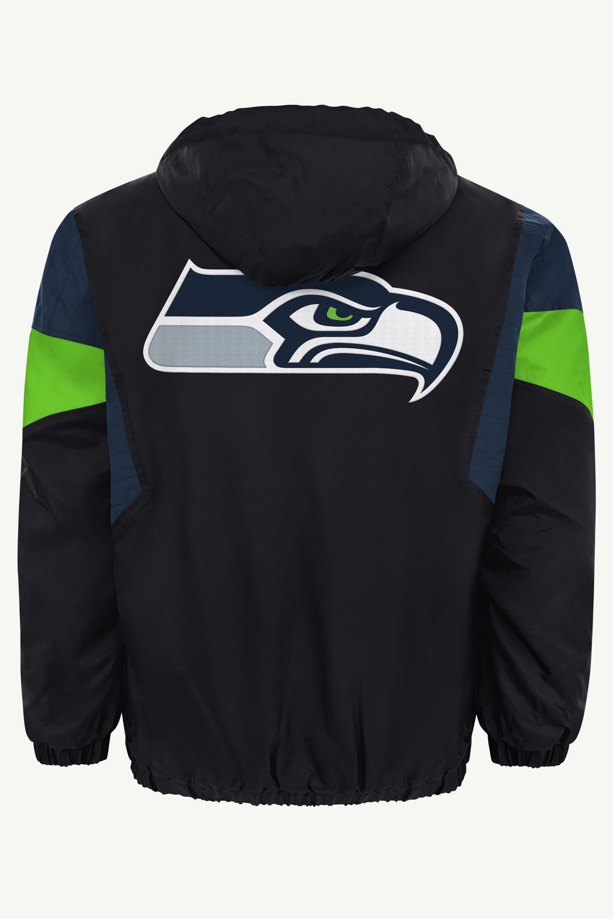 MENS SEATTLE SEAHAWKS BLACK BREAKAWAY JACKET View 3 | NFL